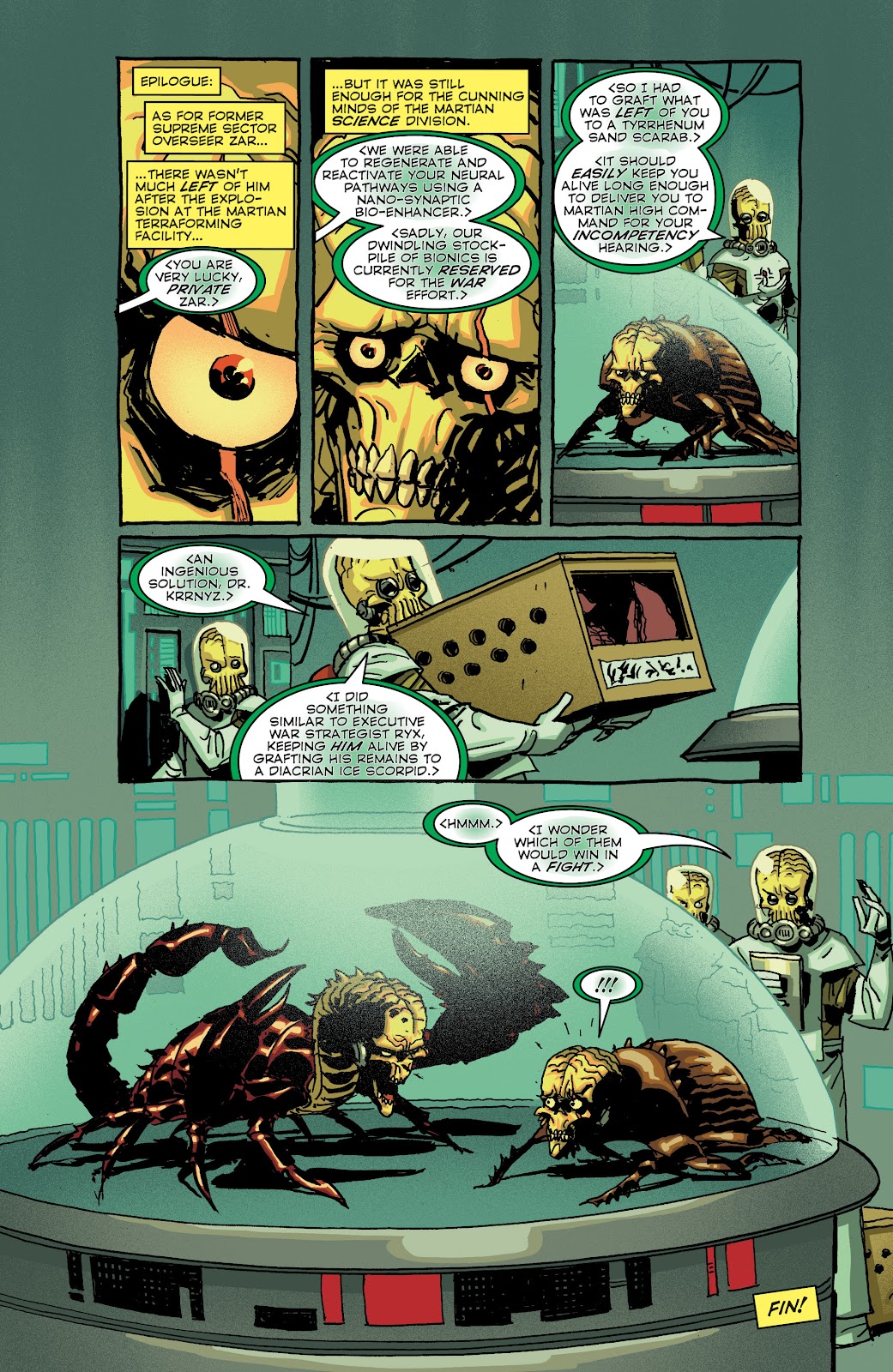 Mars Attacks: Occupation issue 5 - Page 21