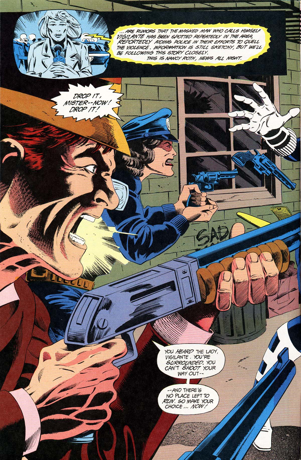 Read online Vigilante (1983) comic -  Issue #32 - 4