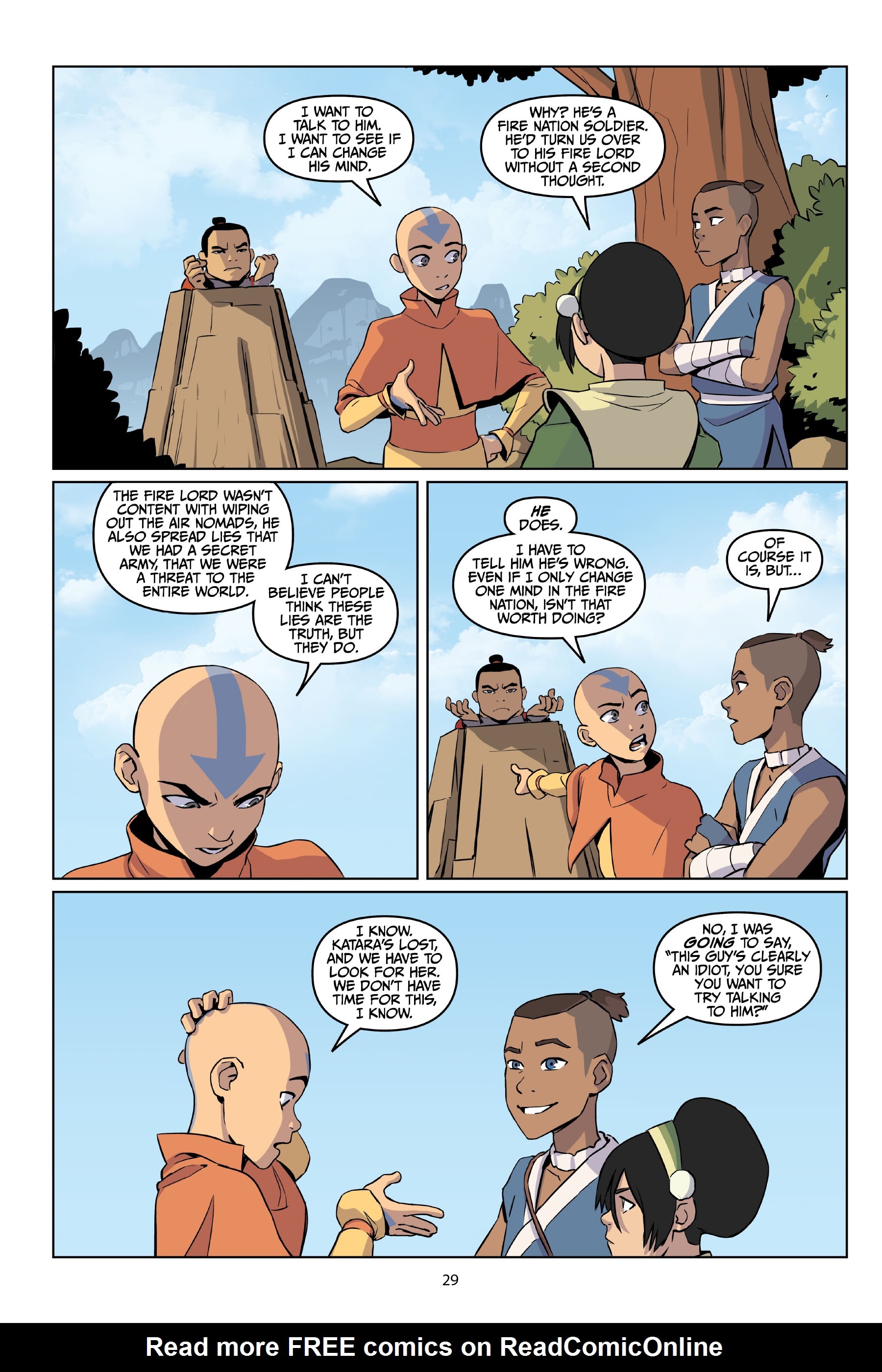 Read online Avatar: The Last Airbender—Katara and the Pirate's Silver comic -  Issue # TPB - 30