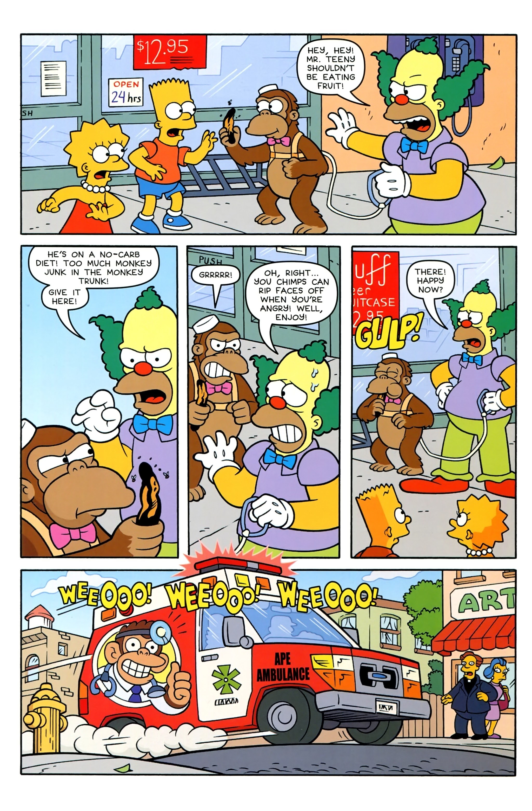 Read online Simpsons Comics comic -  Issue #244 - 5