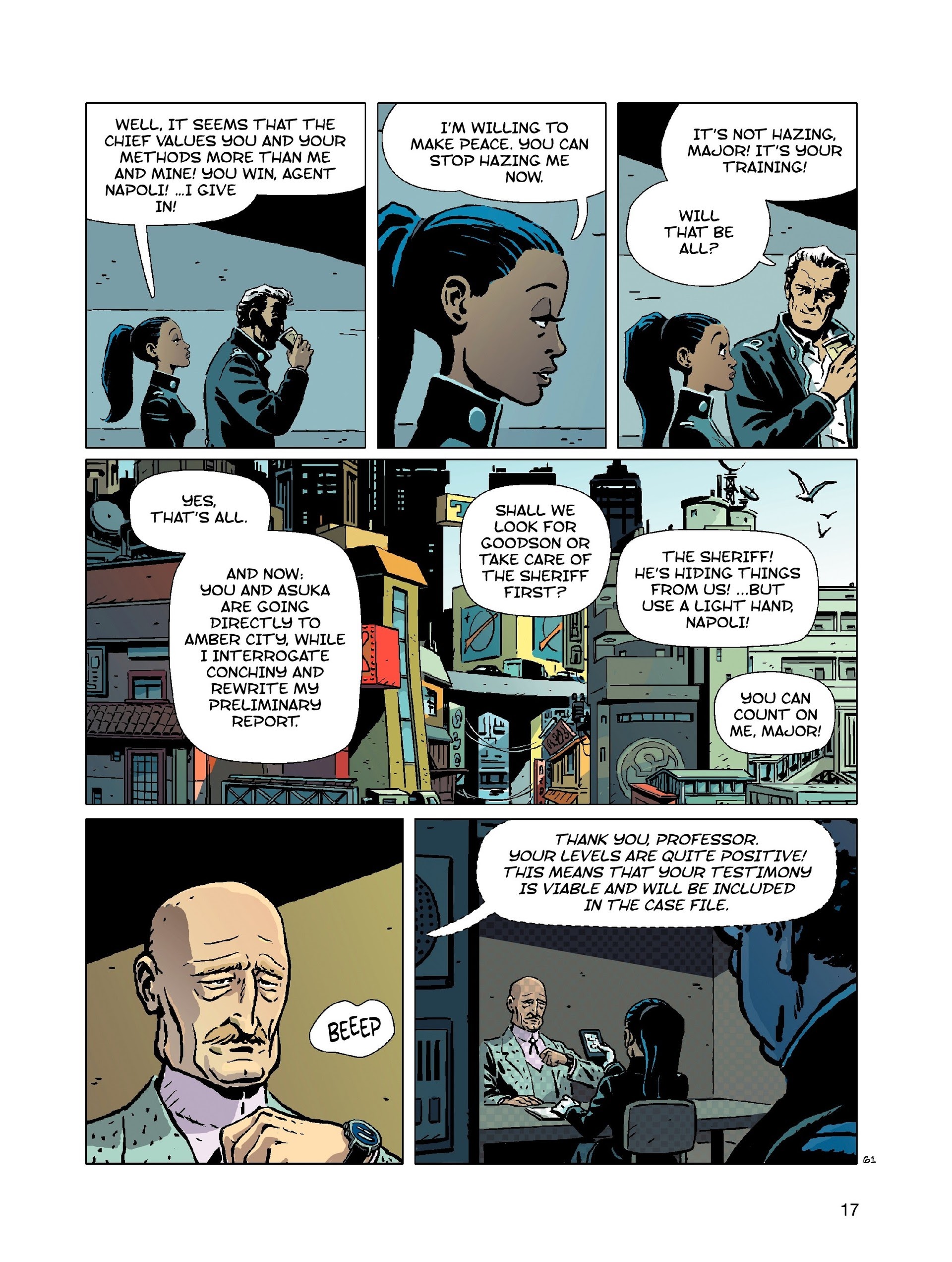 Read online Karma City comic -  Issue #3 - 18