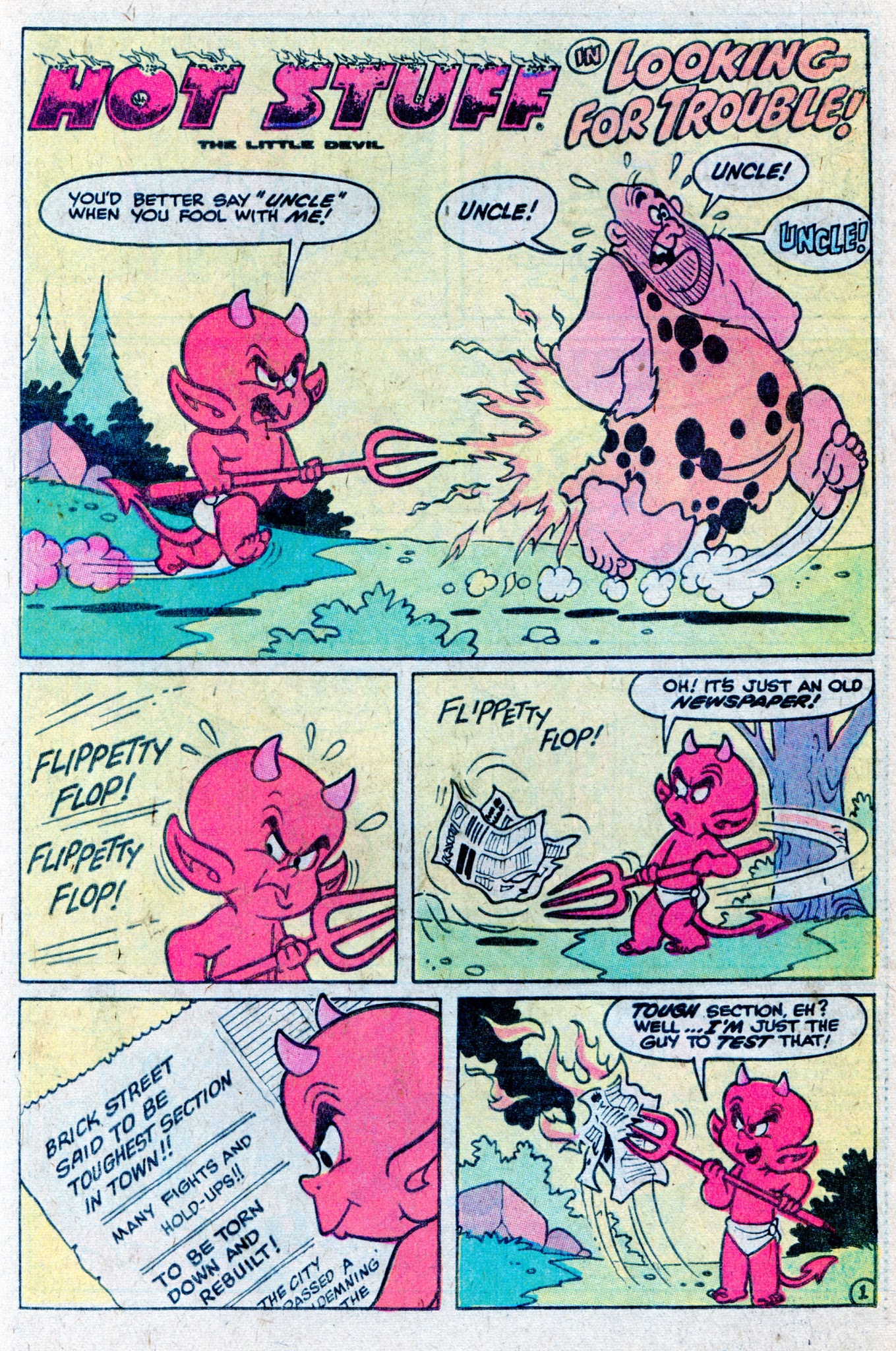 Read online Hot Stuff, the Little Devil comic -  Issue #144 - 21