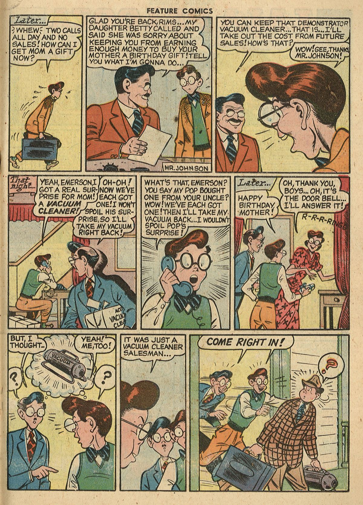Read online Feature Comics comic -  Issue #136 - 19