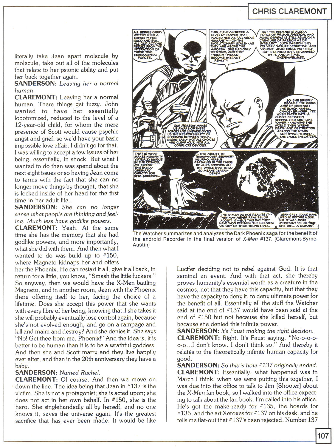 Read online The X-Men Companion comic -  Issue #1 - 107