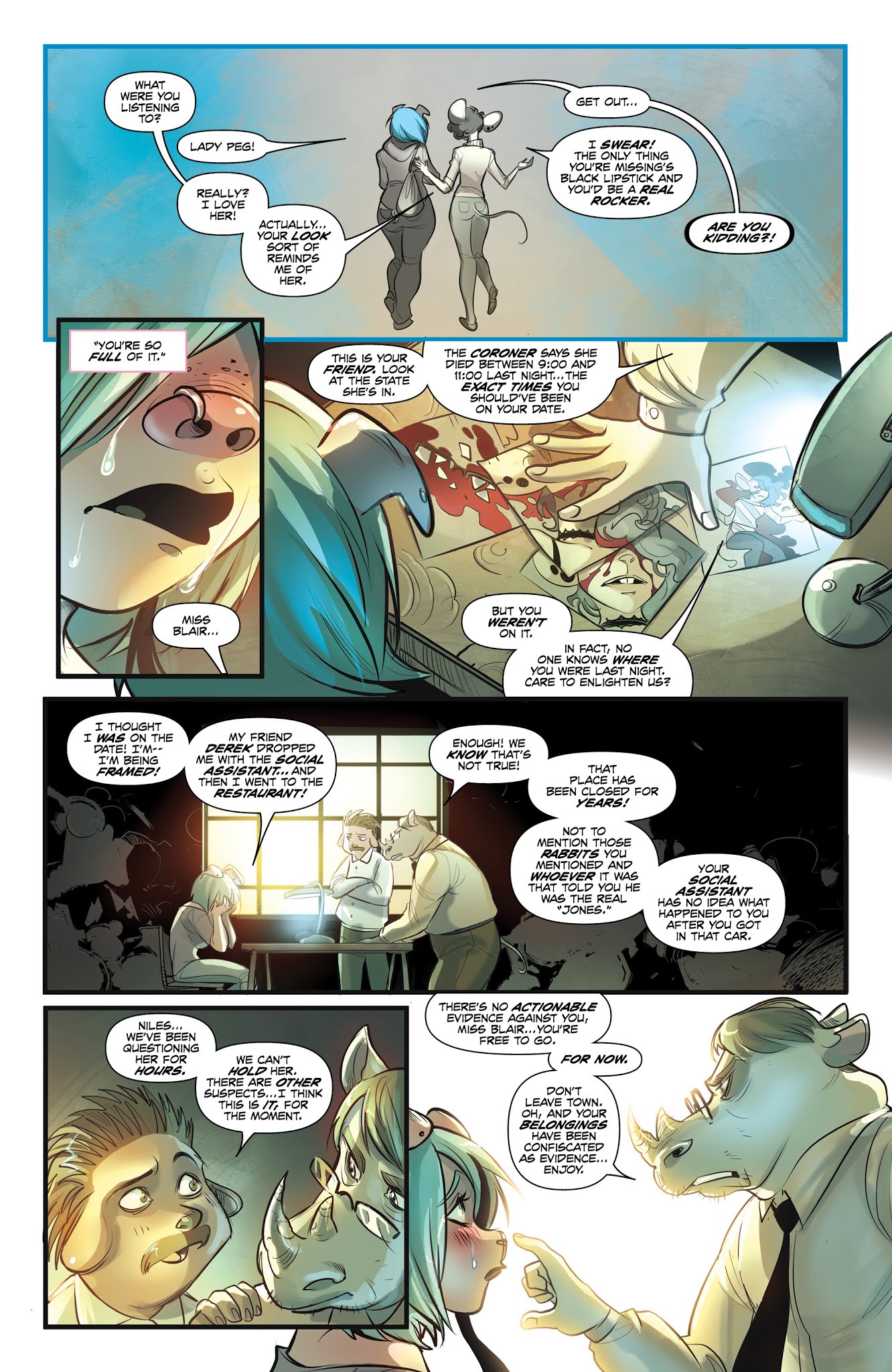 Read online Unnatural comic -  Issue #4 - 5