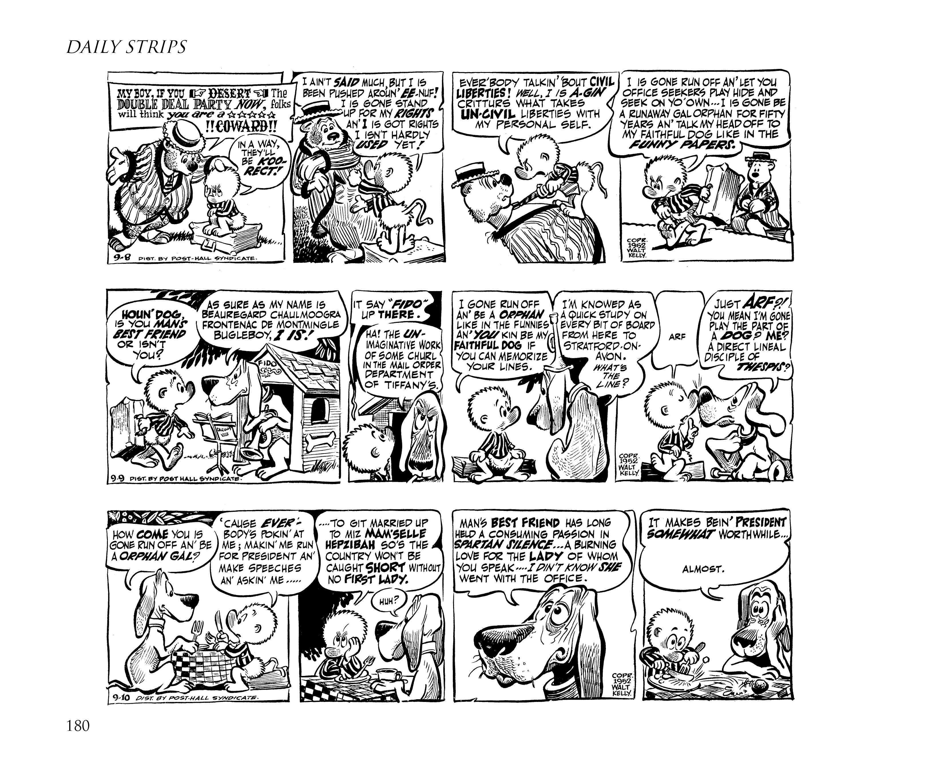 Read online Pogo by Walt Kelly: The Complete Syndicated Comic Strips comic -  Issue # TPB 2 (Part 2) - 98