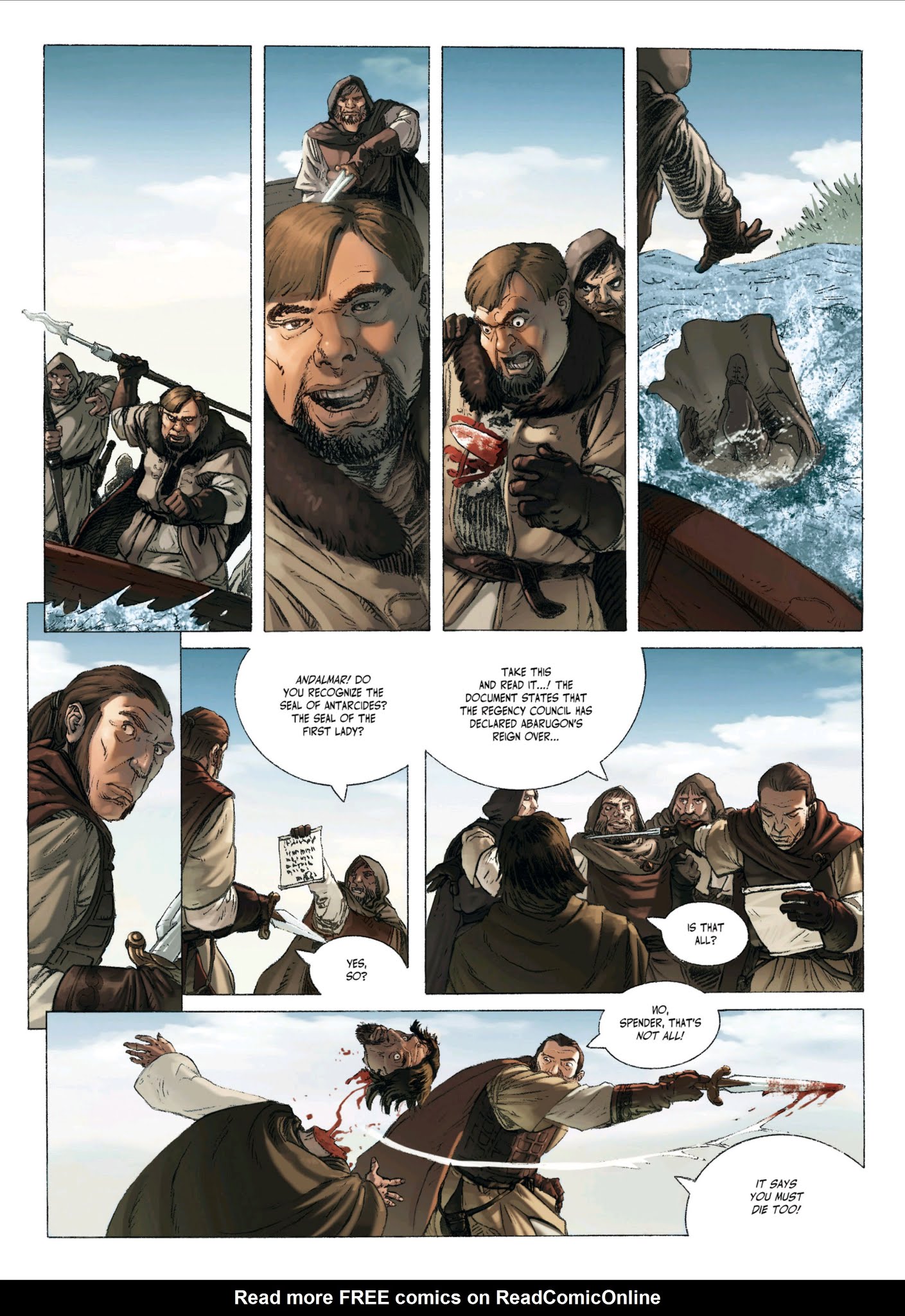 Read online Throne of Ice comic -  Issue #1 - 26