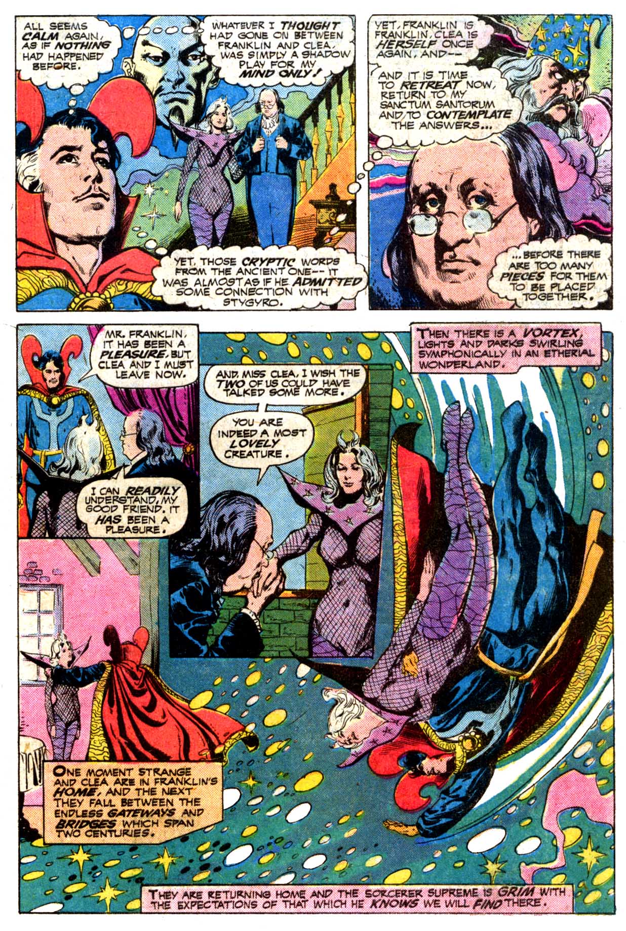 Read online Doctor Strange (1974) comic -  Issue #19 - 12