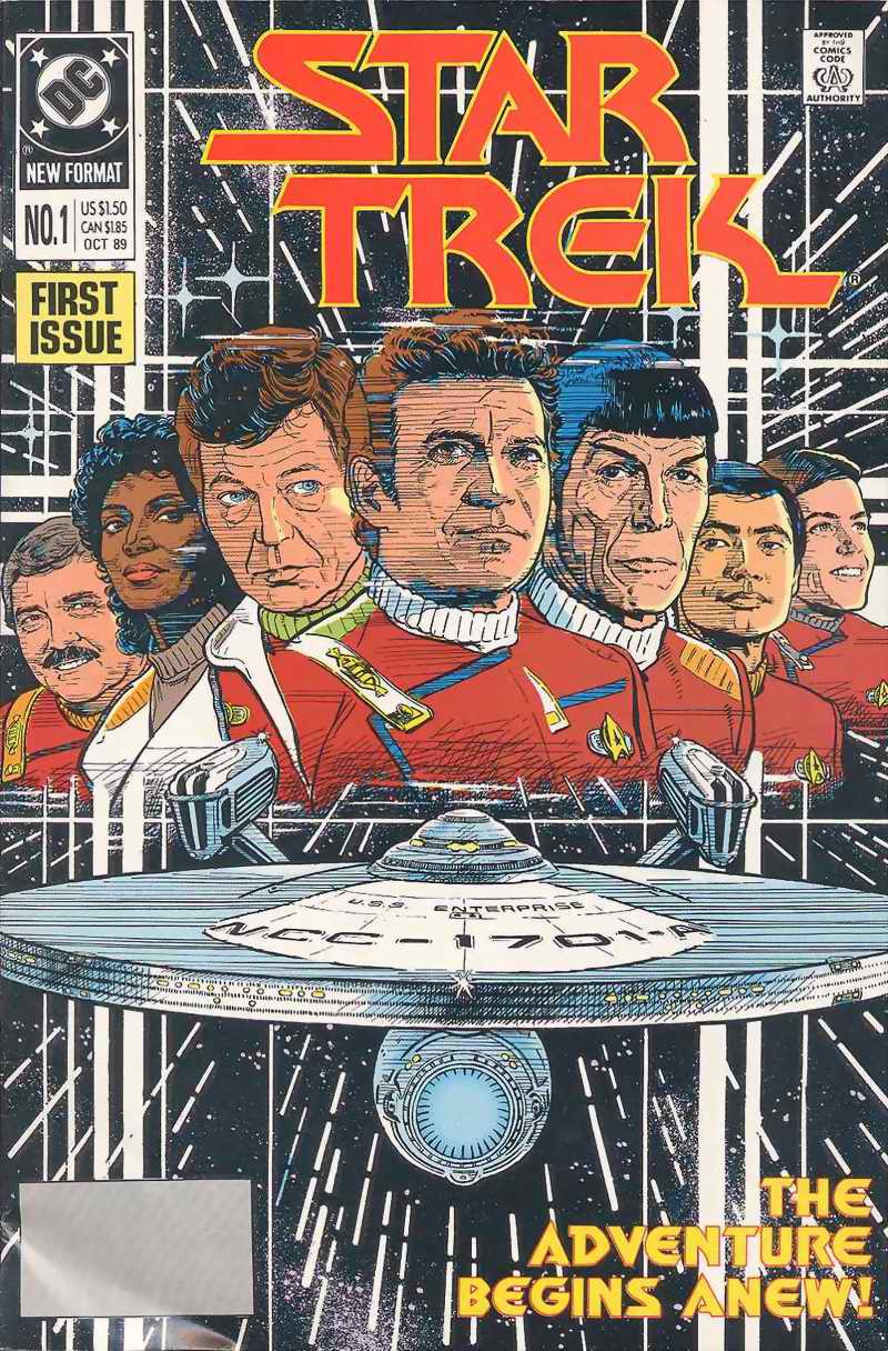 Read online Star Trek (1989) comic -  Issue #1 - 1