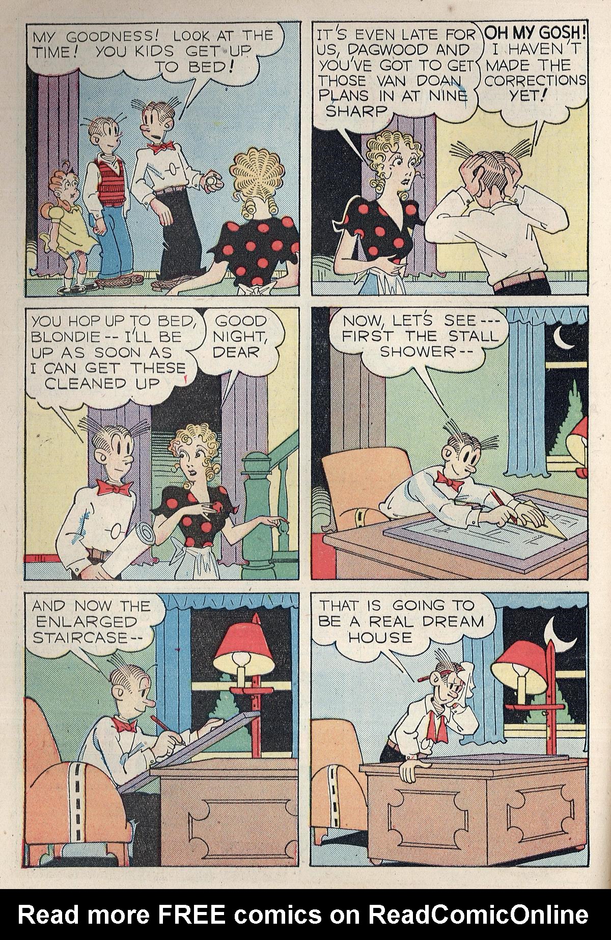 Read online Blondie Comics (1947) comic -  Issue #13 - 10