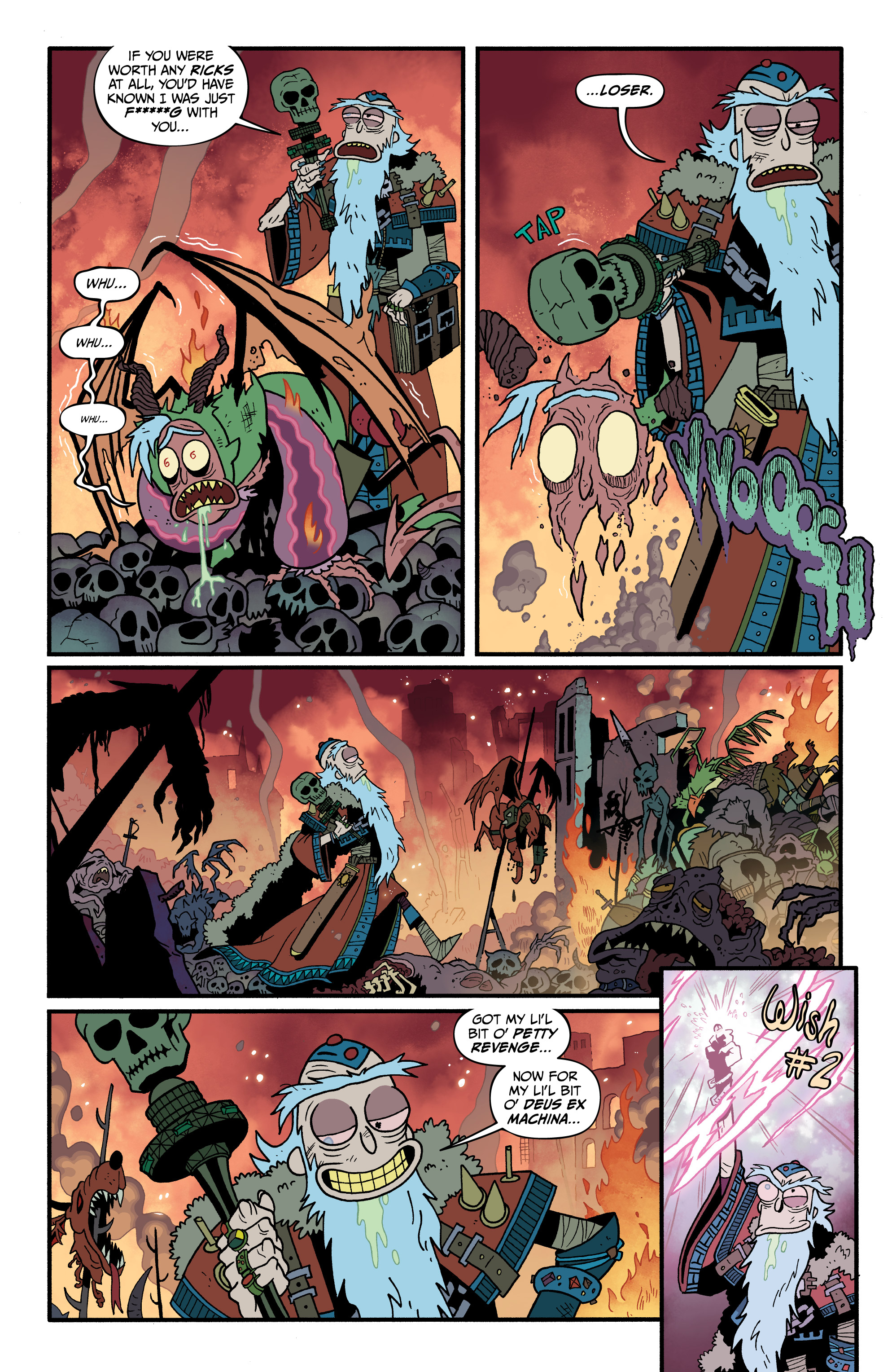 Read online Rick and Morty vs. Dungeons & Dragons II: Painscape comic -  Issue #4 - 19