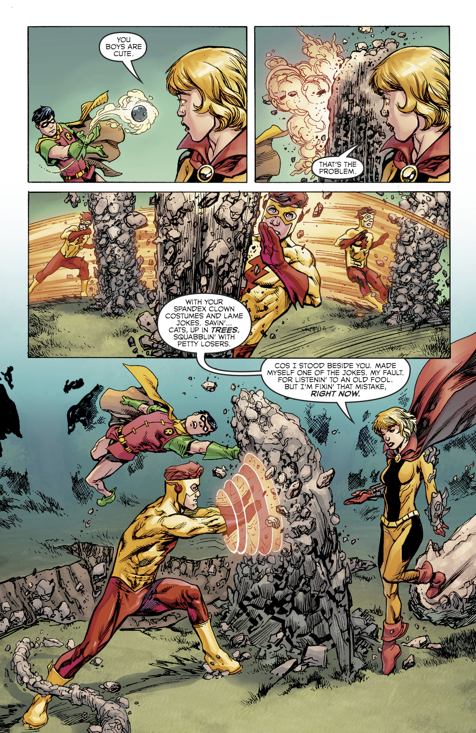 Read online Tales From the Dark Multiverse: Teen Titans: The Judas Contract comic -  Issue # Full - 34