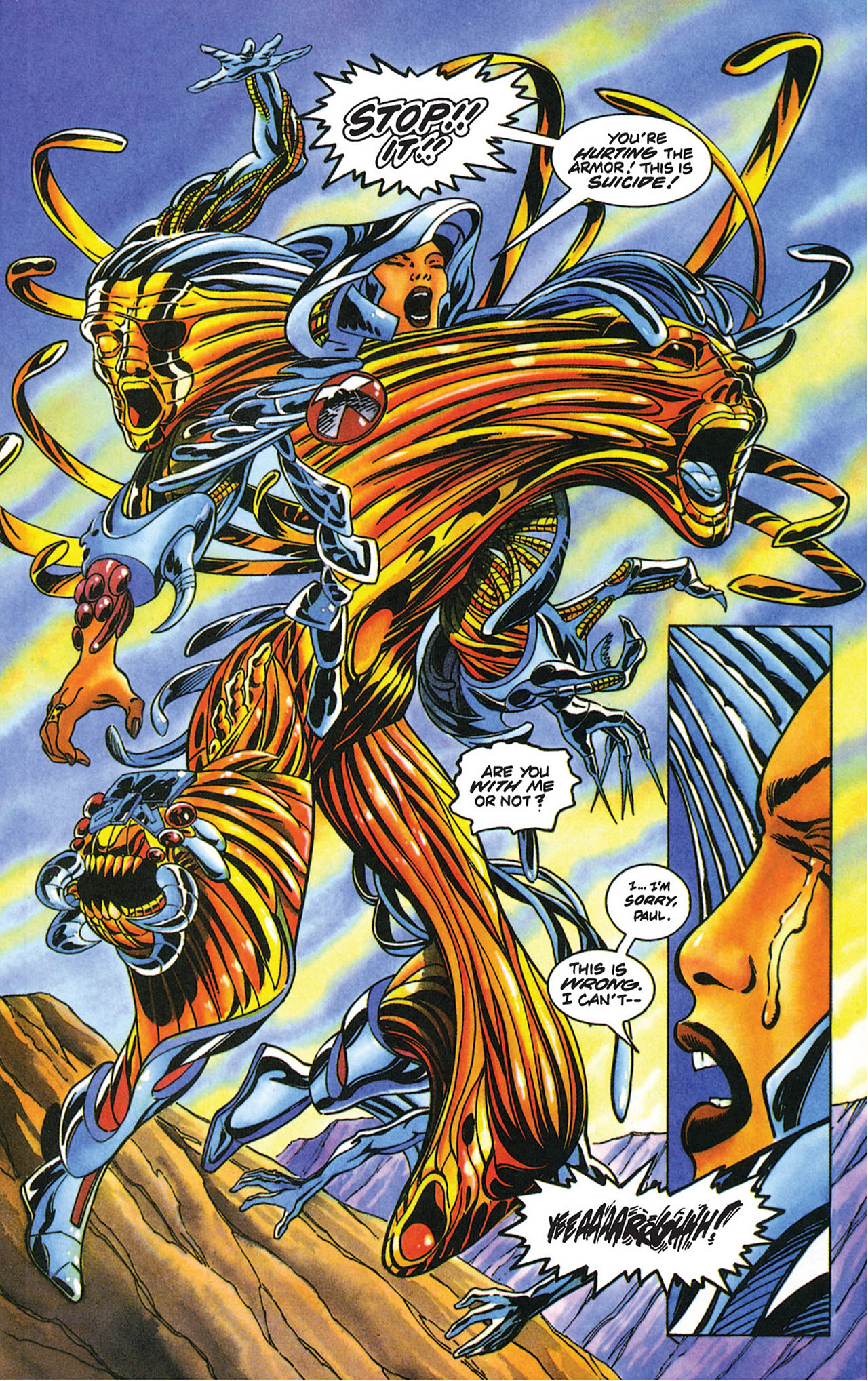 Read online X-O Manowar (1992) comic -  Issue #37 - 19