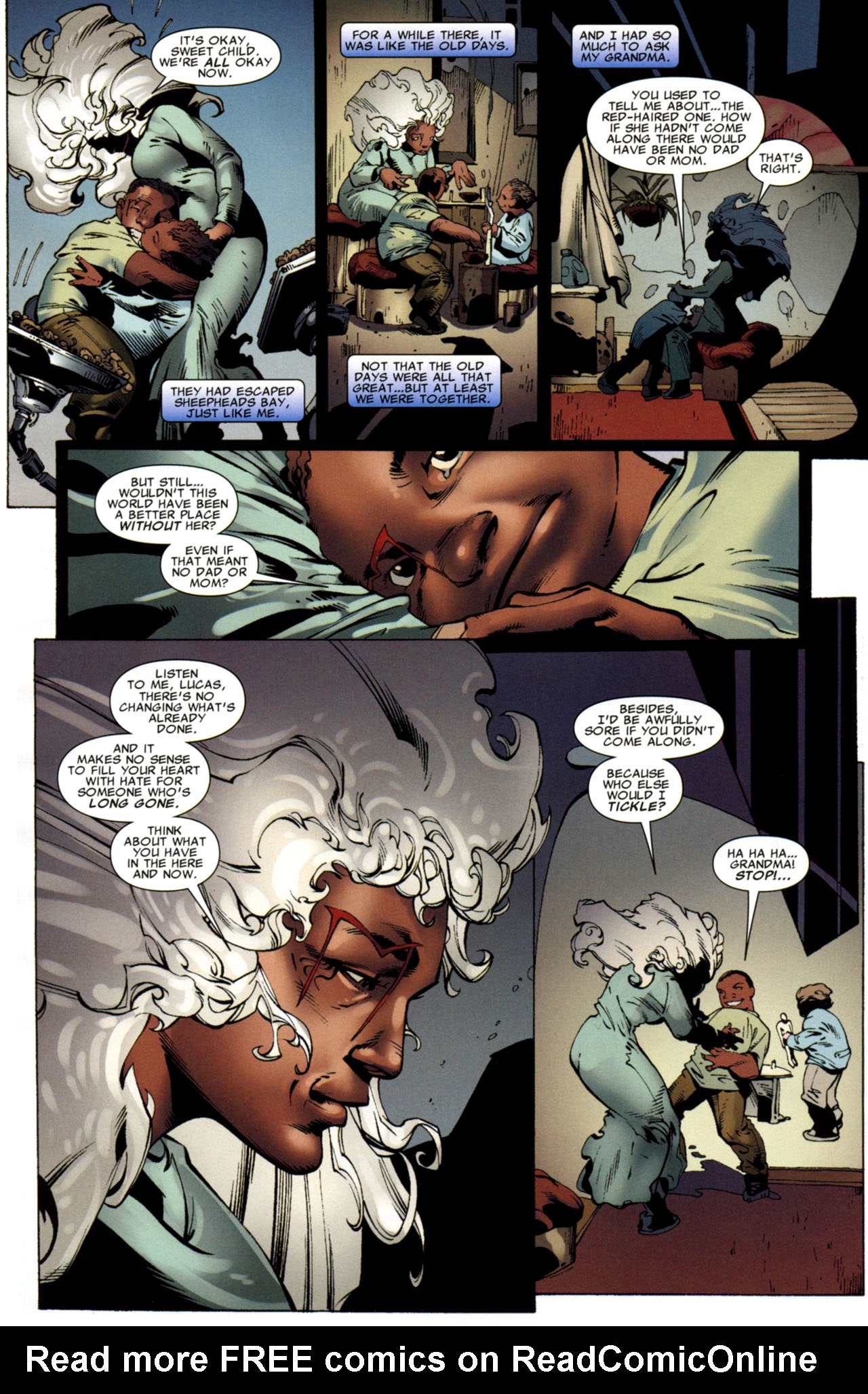 Read online X-Men: The Times and Life of Lucas Bishop comic -  Issue #2 - 12