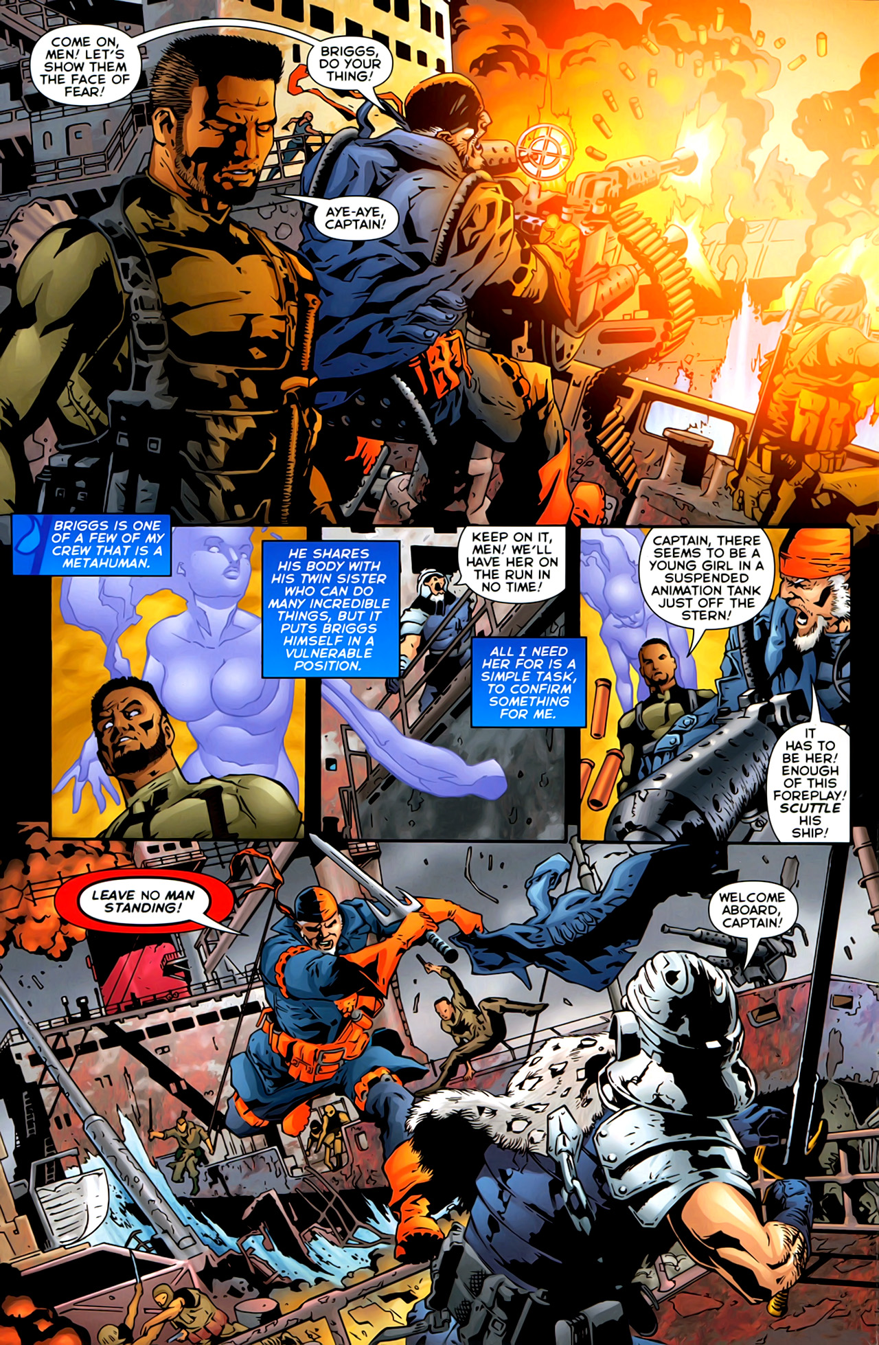 Read online Flashpoint: Deathstroke and the Curse of the Ravager comic -  Issue #1 - 6