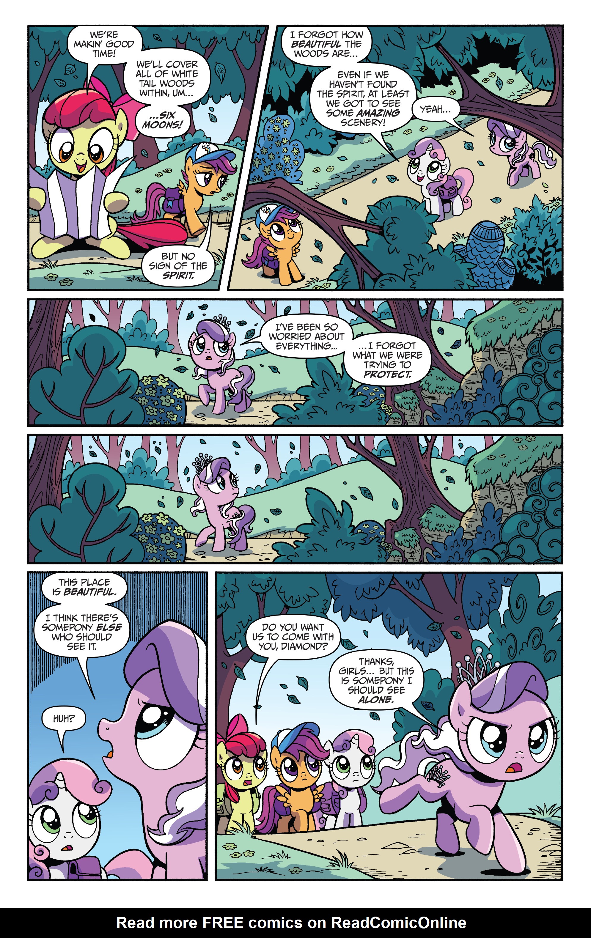 Read online My Little Pony: Spirit of the Forest comic -  Issue #3 - 11