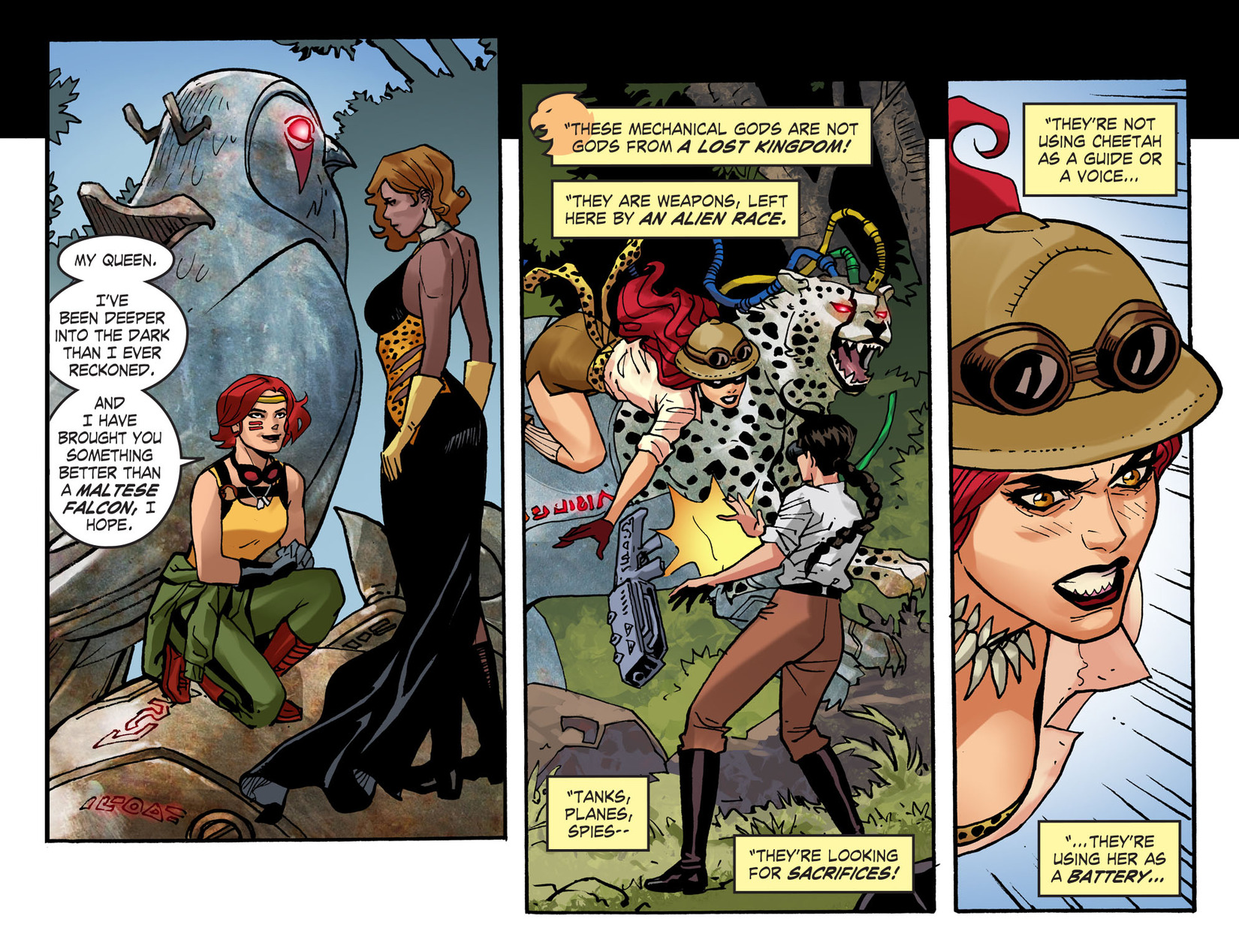 Read online DC Comics: Bombshells comic -  Issue #70 - 4
