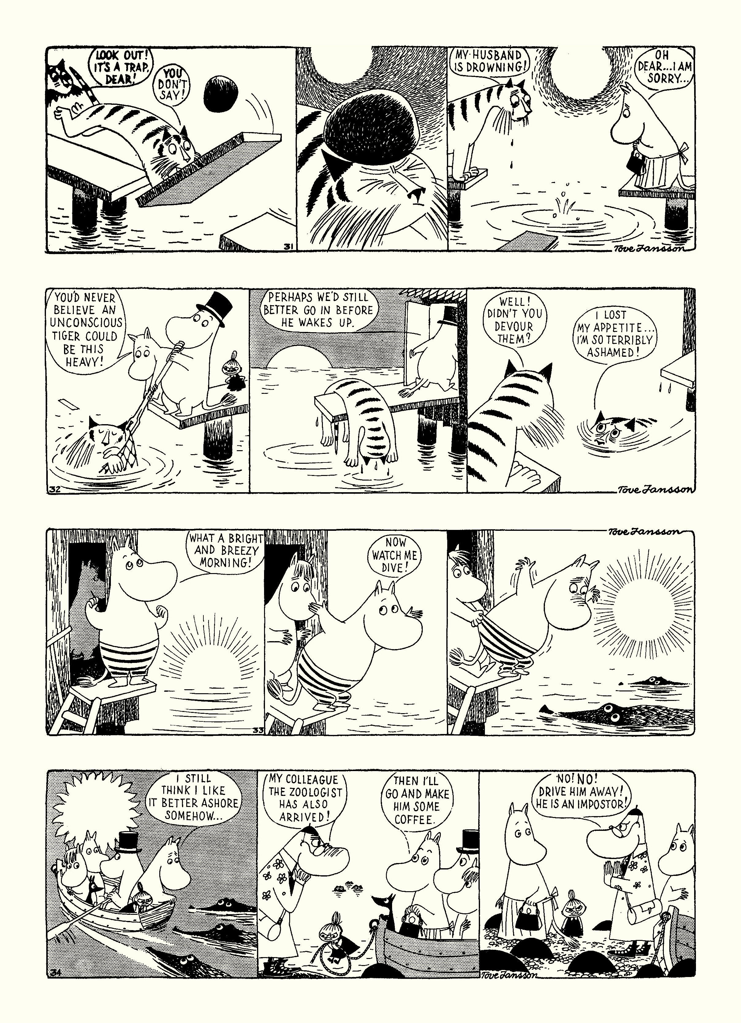 Read online Moomin: The Complete Tove Jansson Comic Strip comic -  Issue # TPB 3 - 28