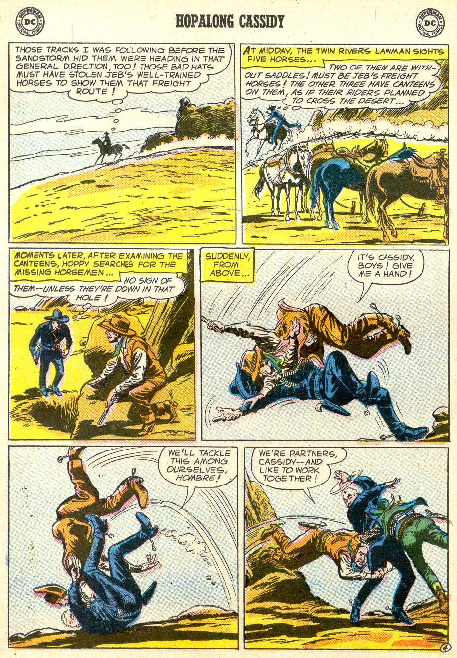 Read online Hopalong Cassidy comic -  Issue #121 - 16