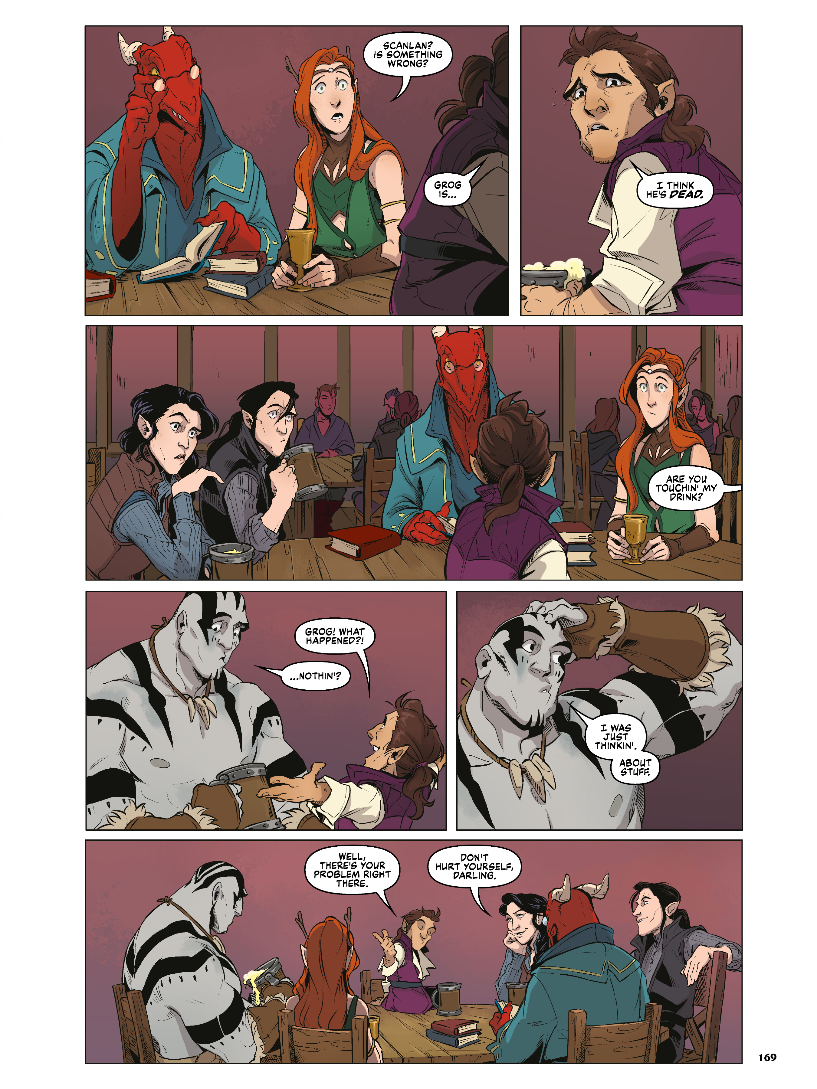 Read online Critical Role Vox Machina Origins comic -  Issue # (2019) _TPB Library Edition (Part 2) - 71