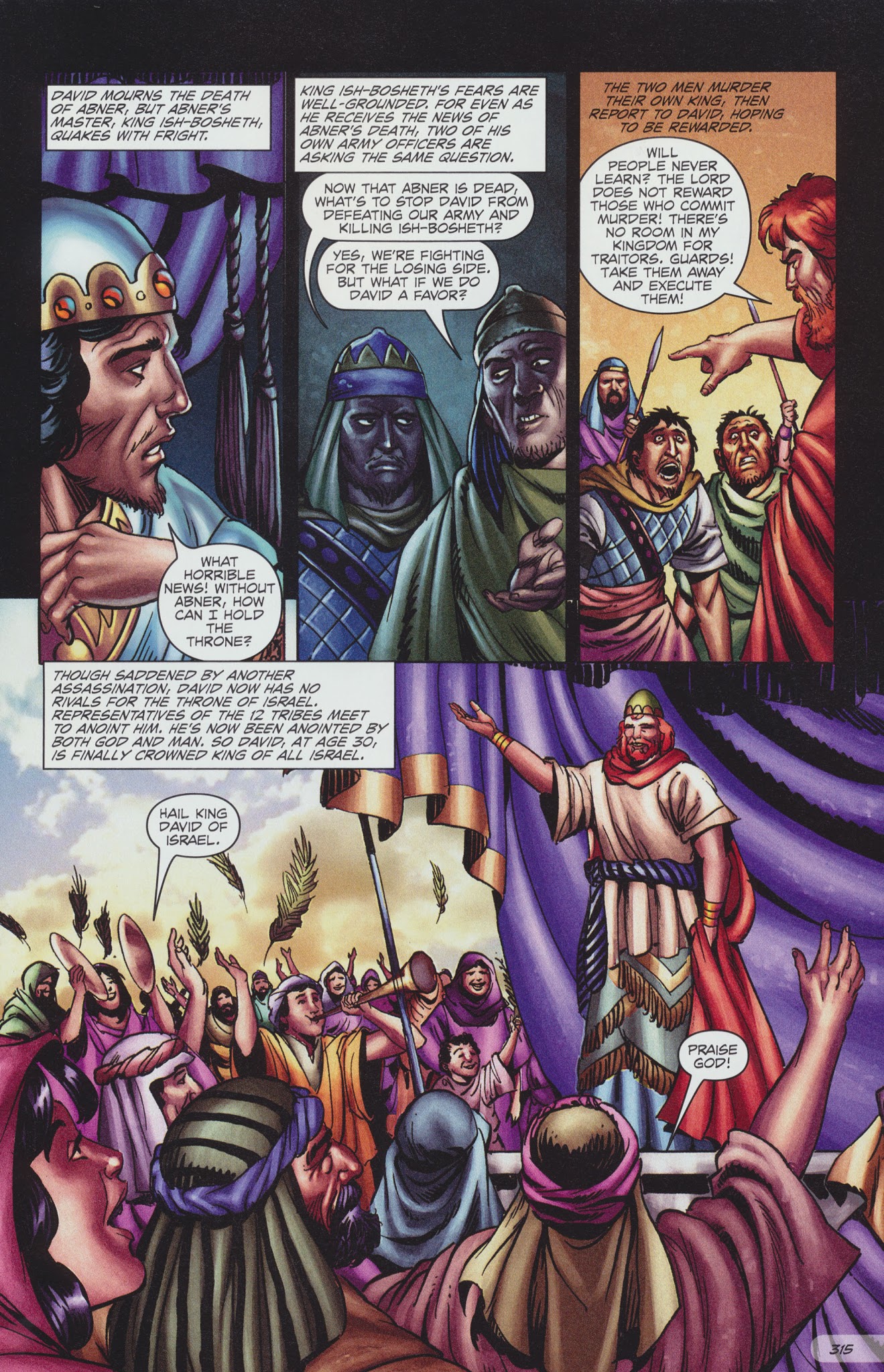 Read online The Action Bible comic -  Issue # TPB 1 - 319