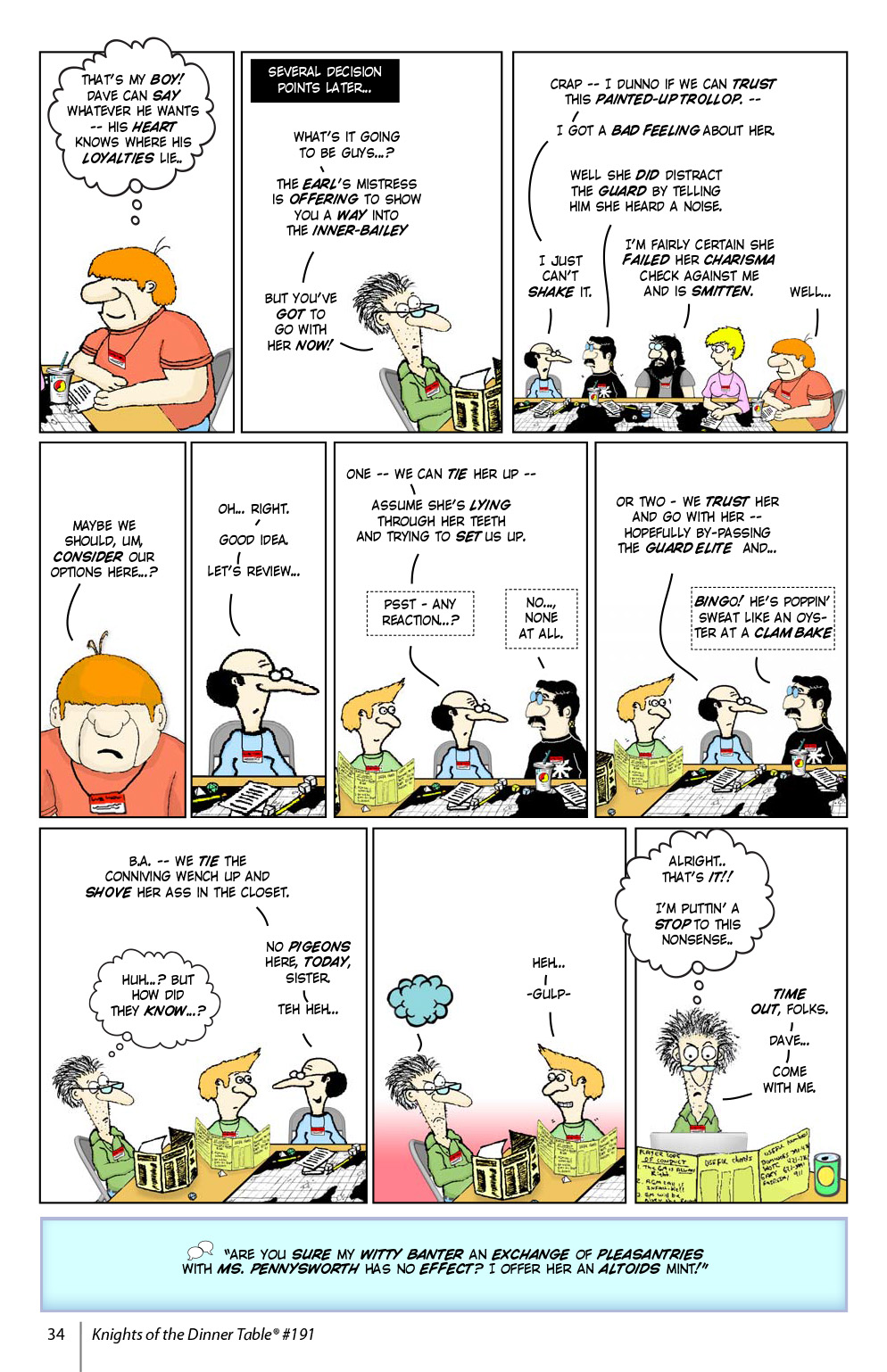 Read online Knights of the Dinner Table comic -  Issue #191 - 36