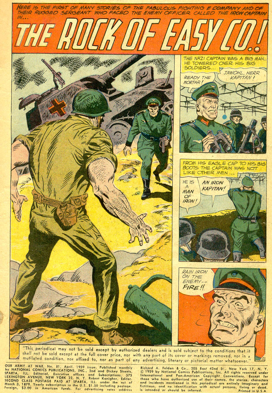 Read online Our Army at War (1952) comic -  Issue #81 - 3