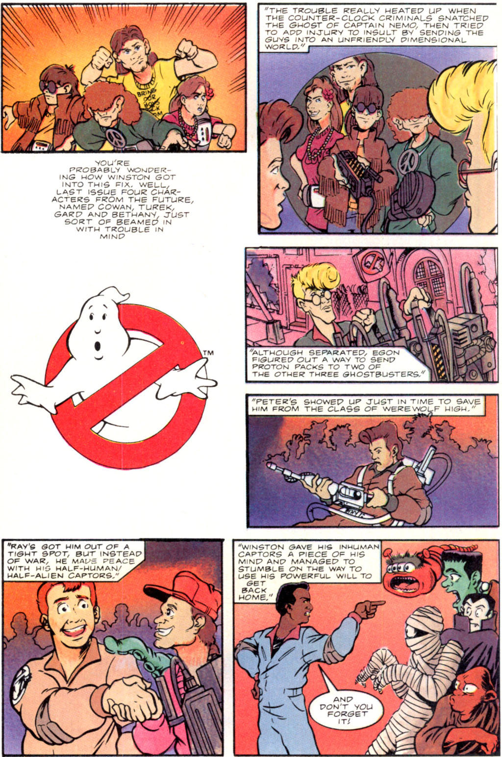 Read online Real Ghostbusters comic -  Issue #2 - 4