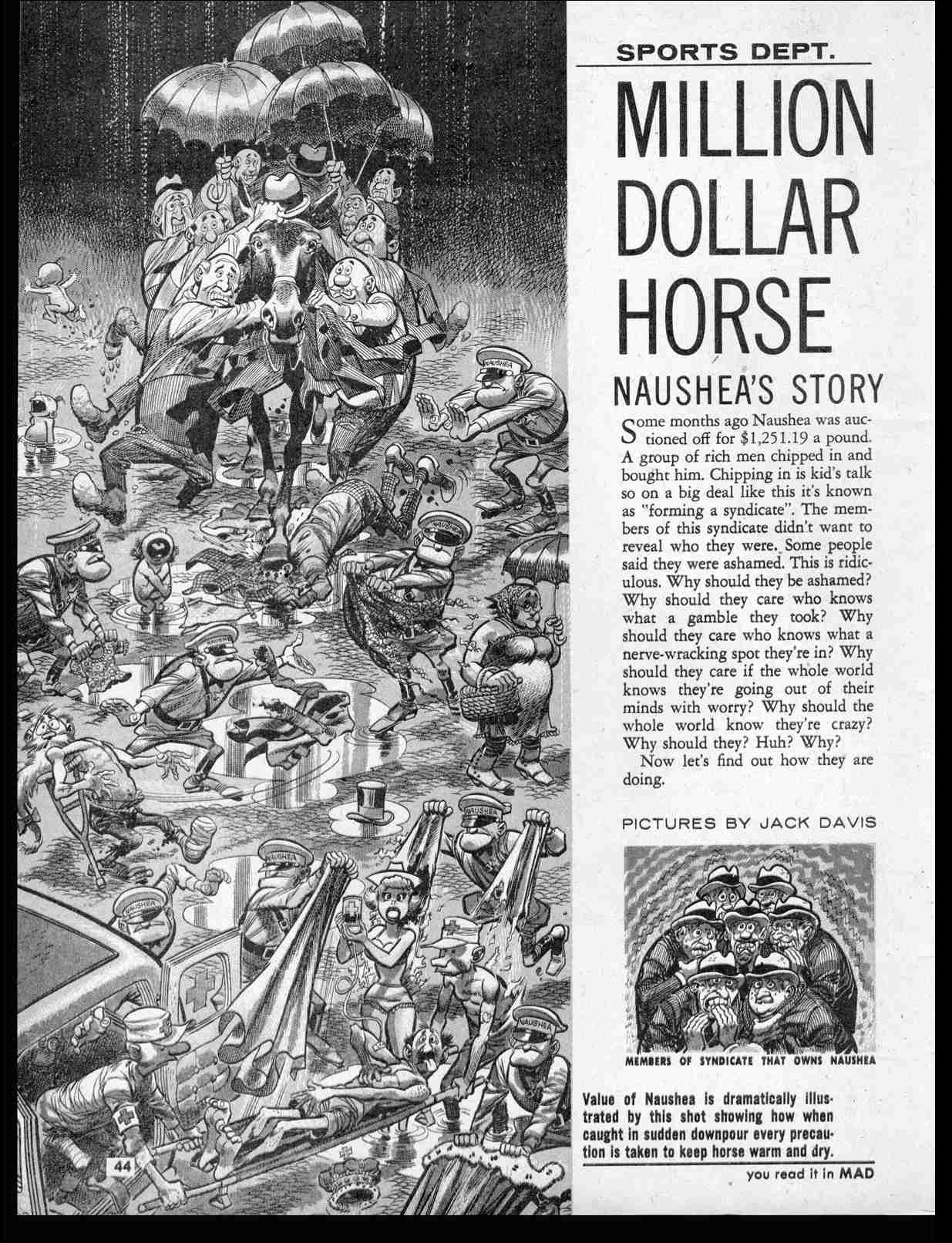 Read online MAD comic -  Issue #28 - 47