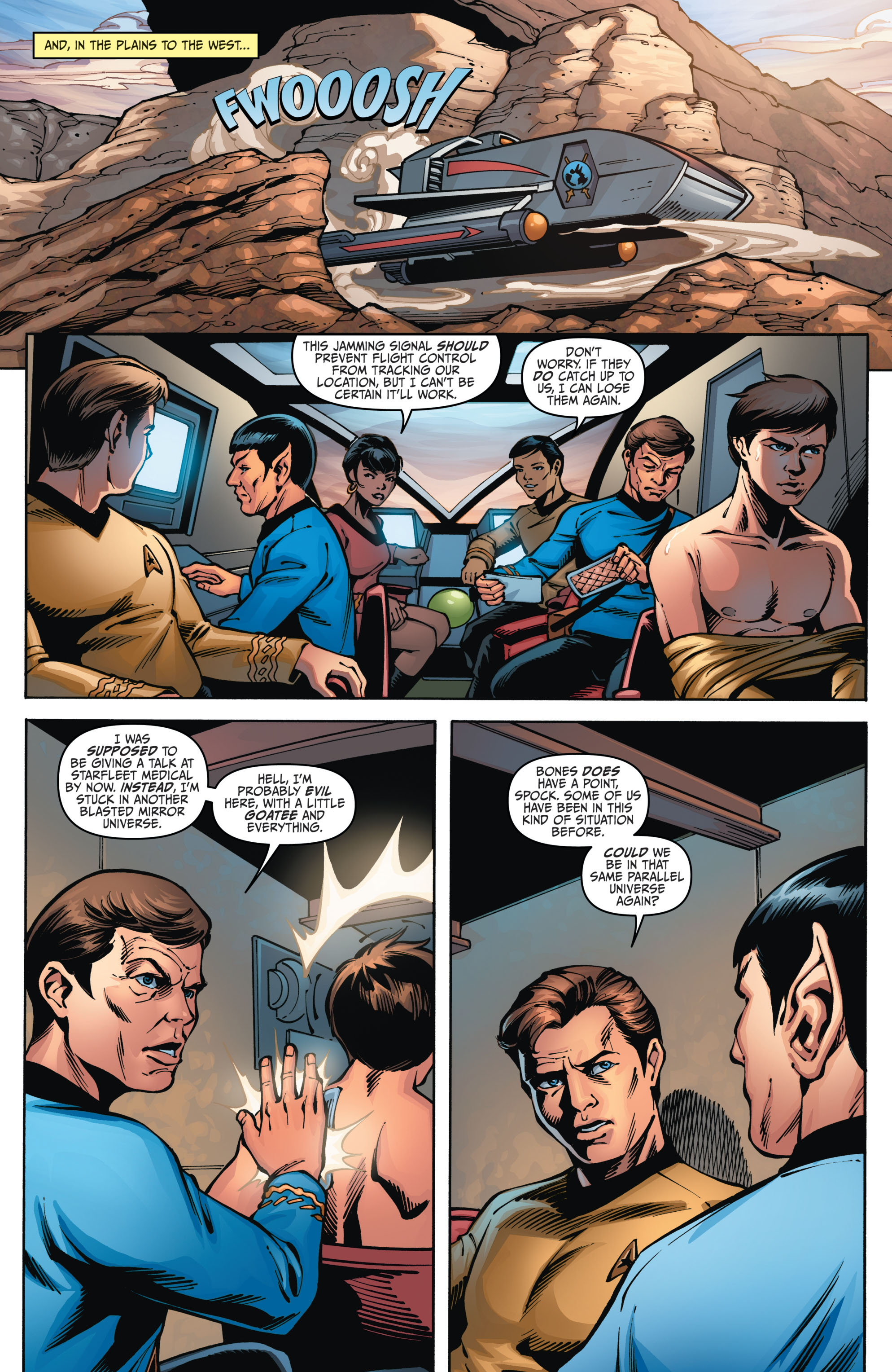 Read online Star Trek/Legion of Super-Heroes comic -  Issue #2 - 21