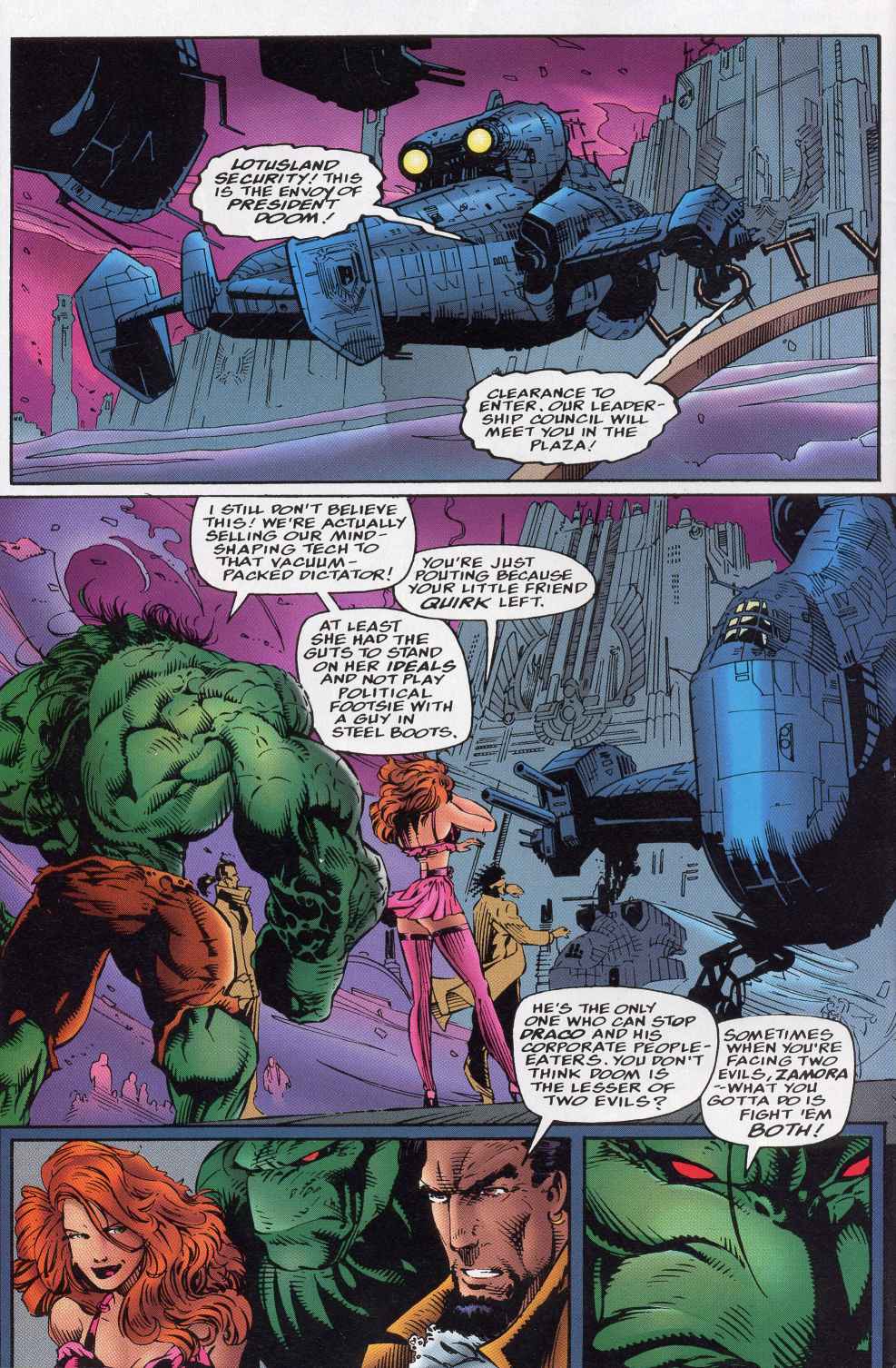 Read online Hulk 2099 comic -  Issue #9 - 5