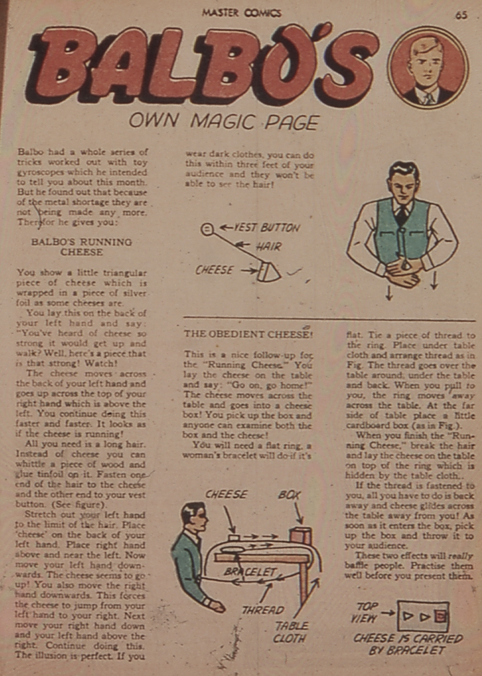 Read online Master Comics comic -  Issue #43 - 65