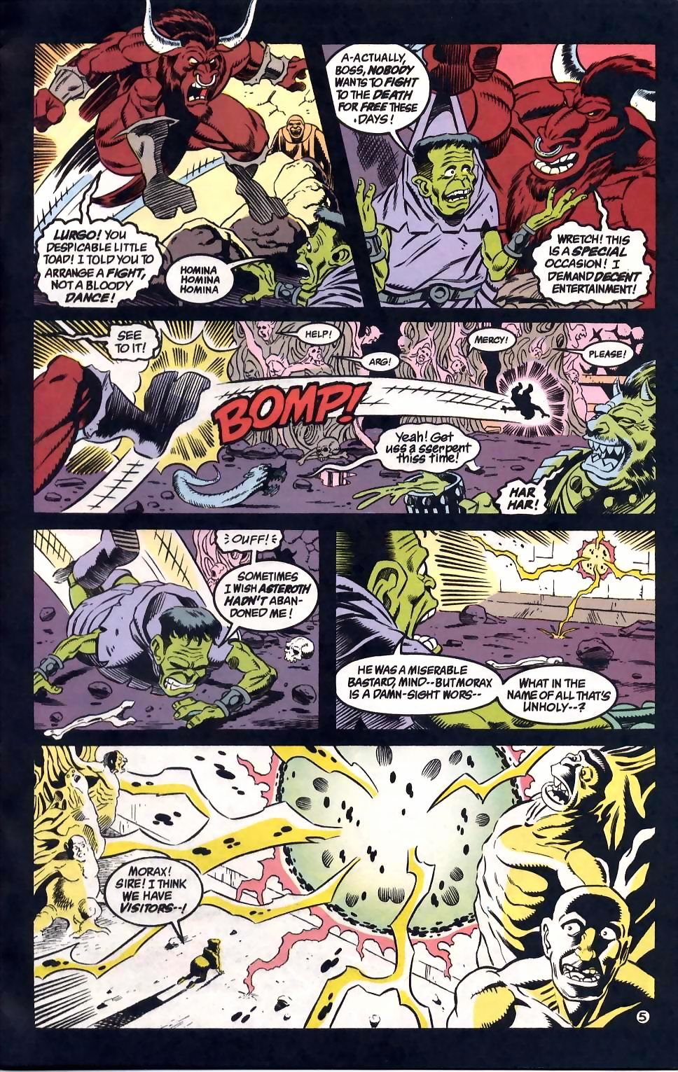 Read online The Demon (1990) comic -  Issue #34 - 6