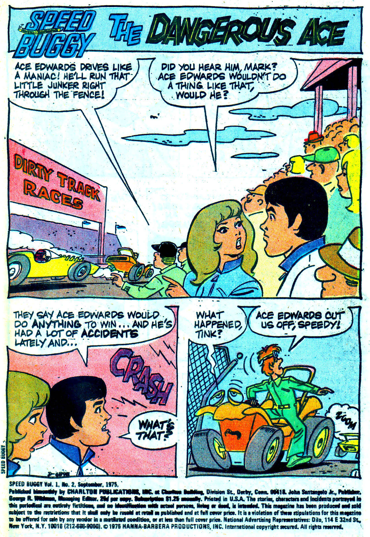 Read online Speed Buggy comic -  Issue #2 - 3