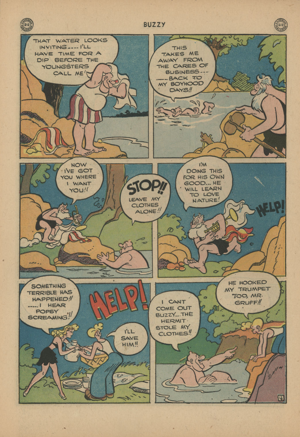 Read online Buzzy comic -  Issue #5 - 6