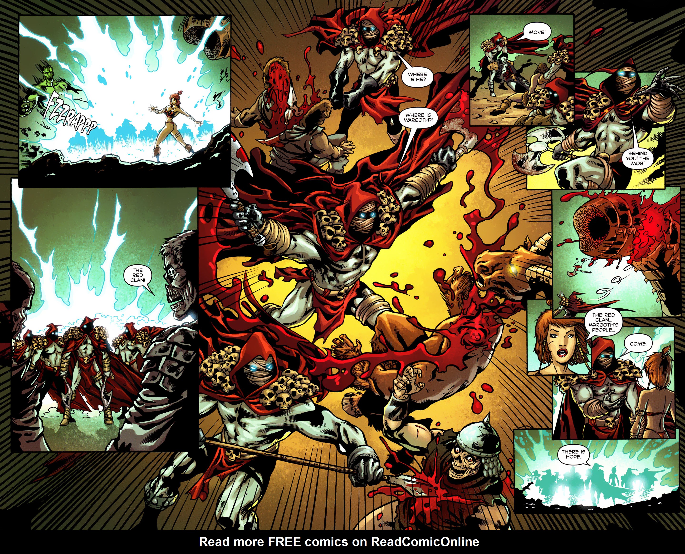 Read online Lady Death: Origins - Cursed comic -  Issue #1 - 20