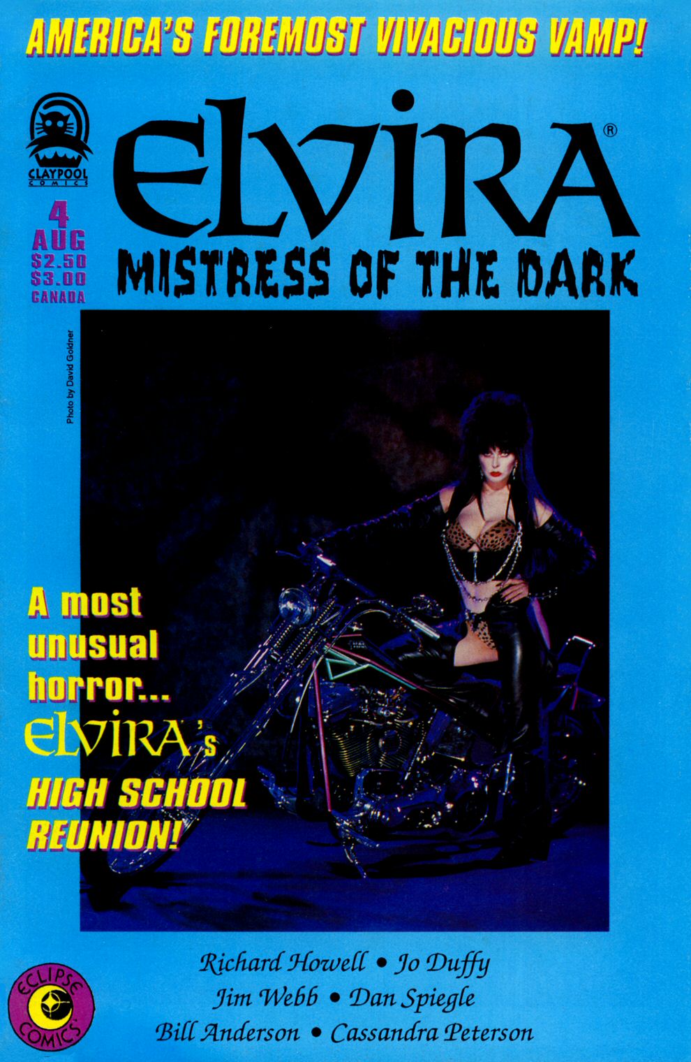 Read online Elvira, Mistress of the Dark comic -  Issue #4 - 1
