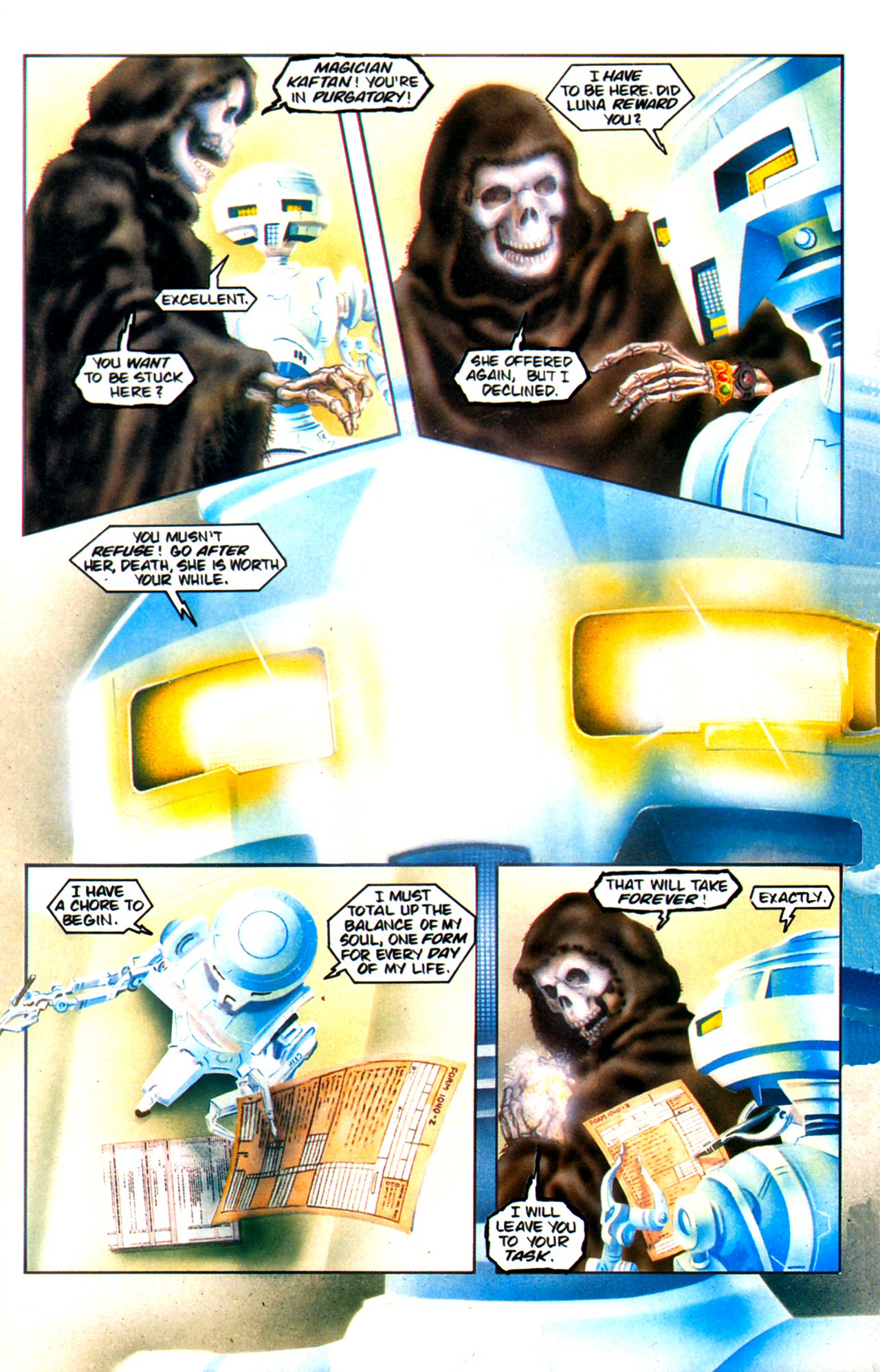 Read online Piers Anthony's Incarnations of Immortality: On A Pale Horse comic -  Issue #2 - 38