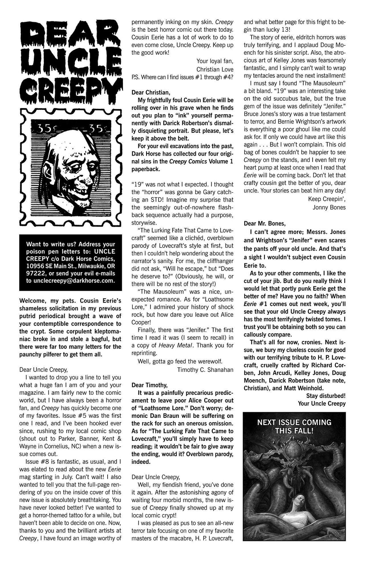Read online Creepy (2009) comic -  Issue #9 - 4