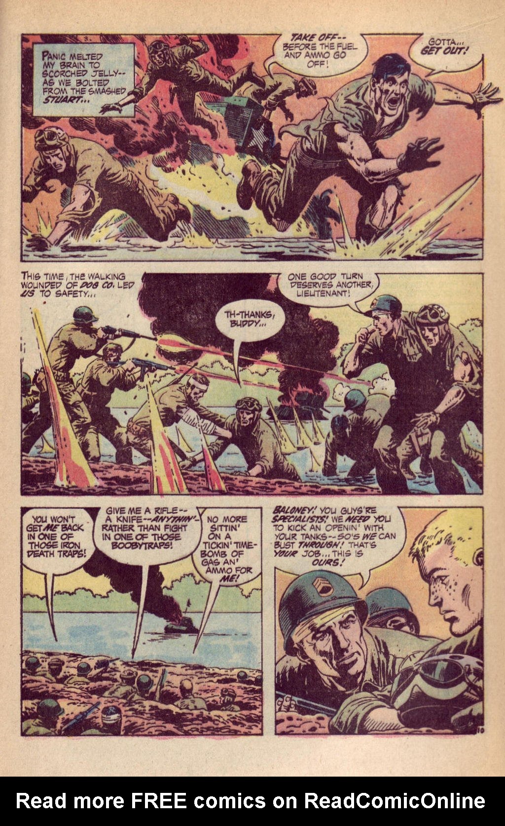 Read online G.I. Combat (1952) comic -  Issue #150 - 14