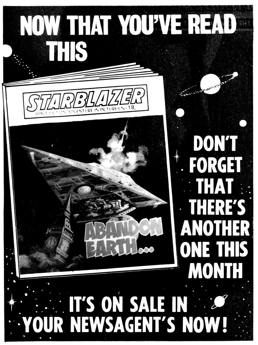 Read online Starblazer comic -  Issue #19 - 67
