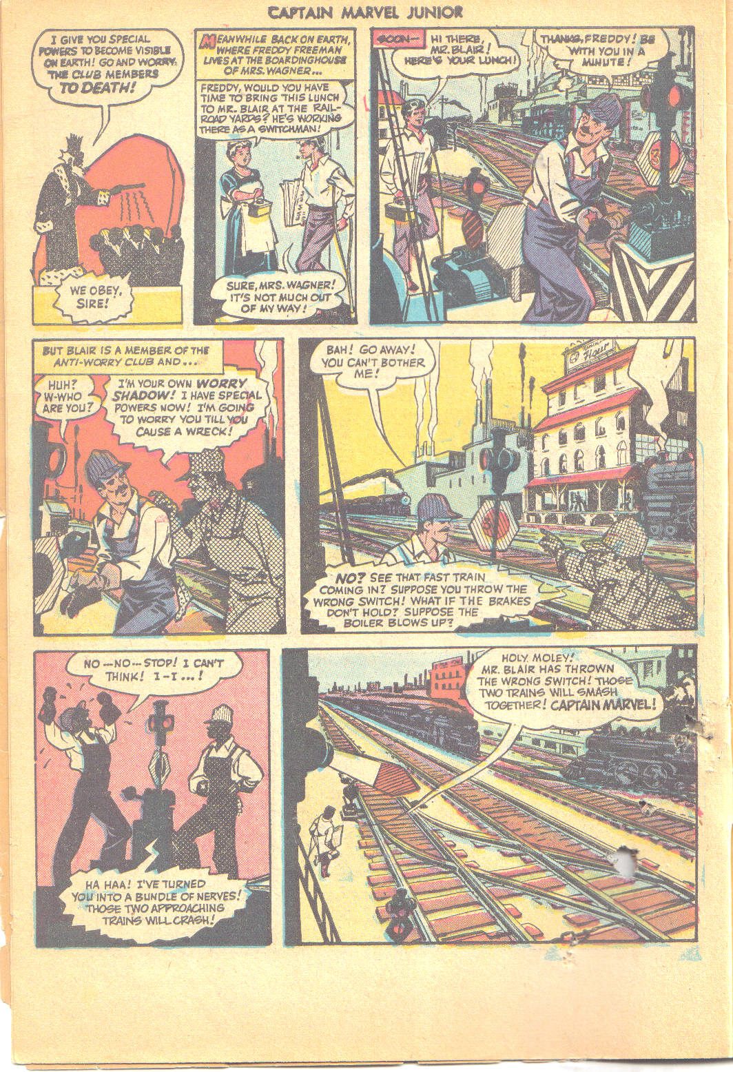 Read online Captain Marvel, Jr. comic -  Issue #70 - 7