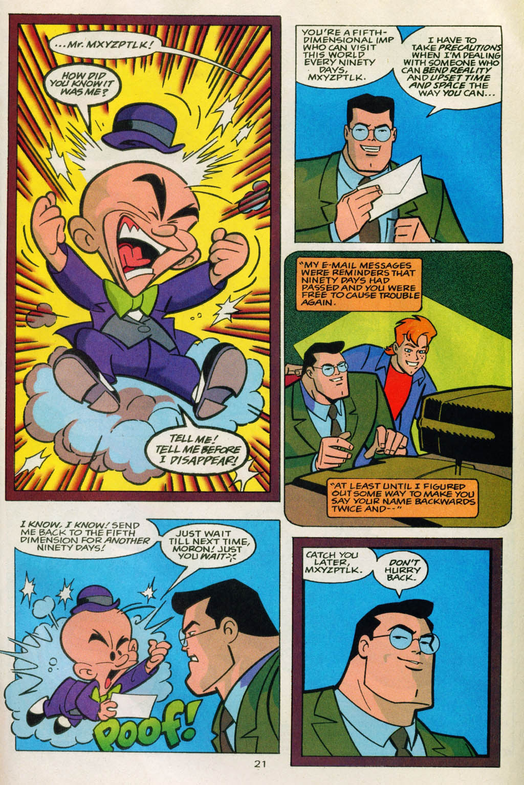 Read online Superman Adventures comic -  Issue #16 - 22