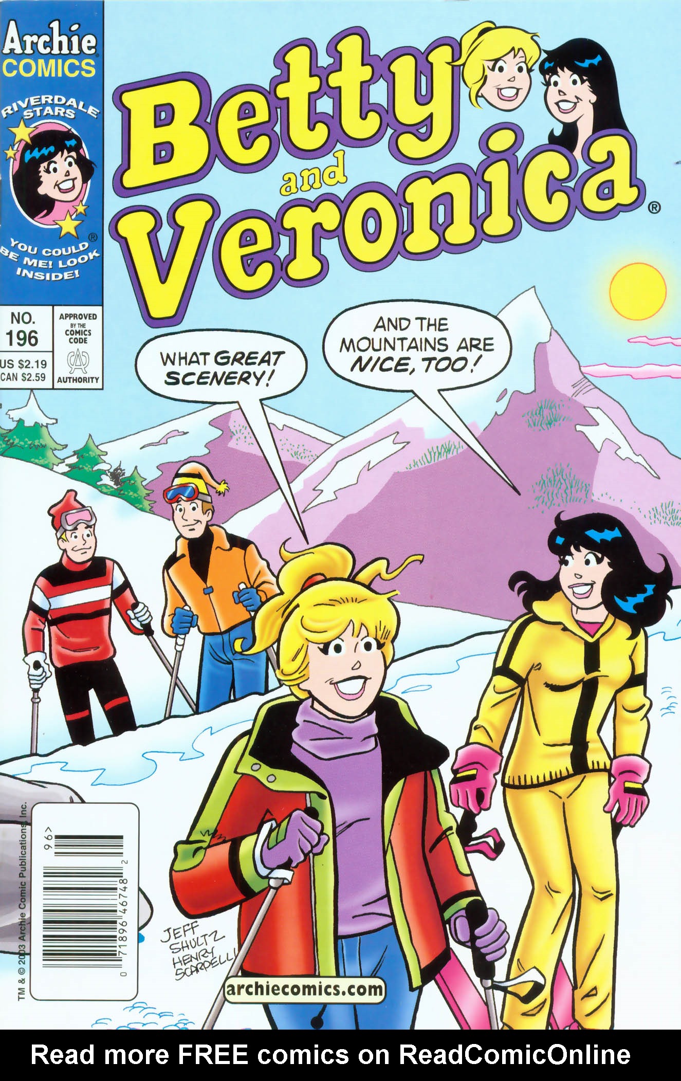 Read online Betty and Veronica (1987) comic -  Issue #196 - 1
