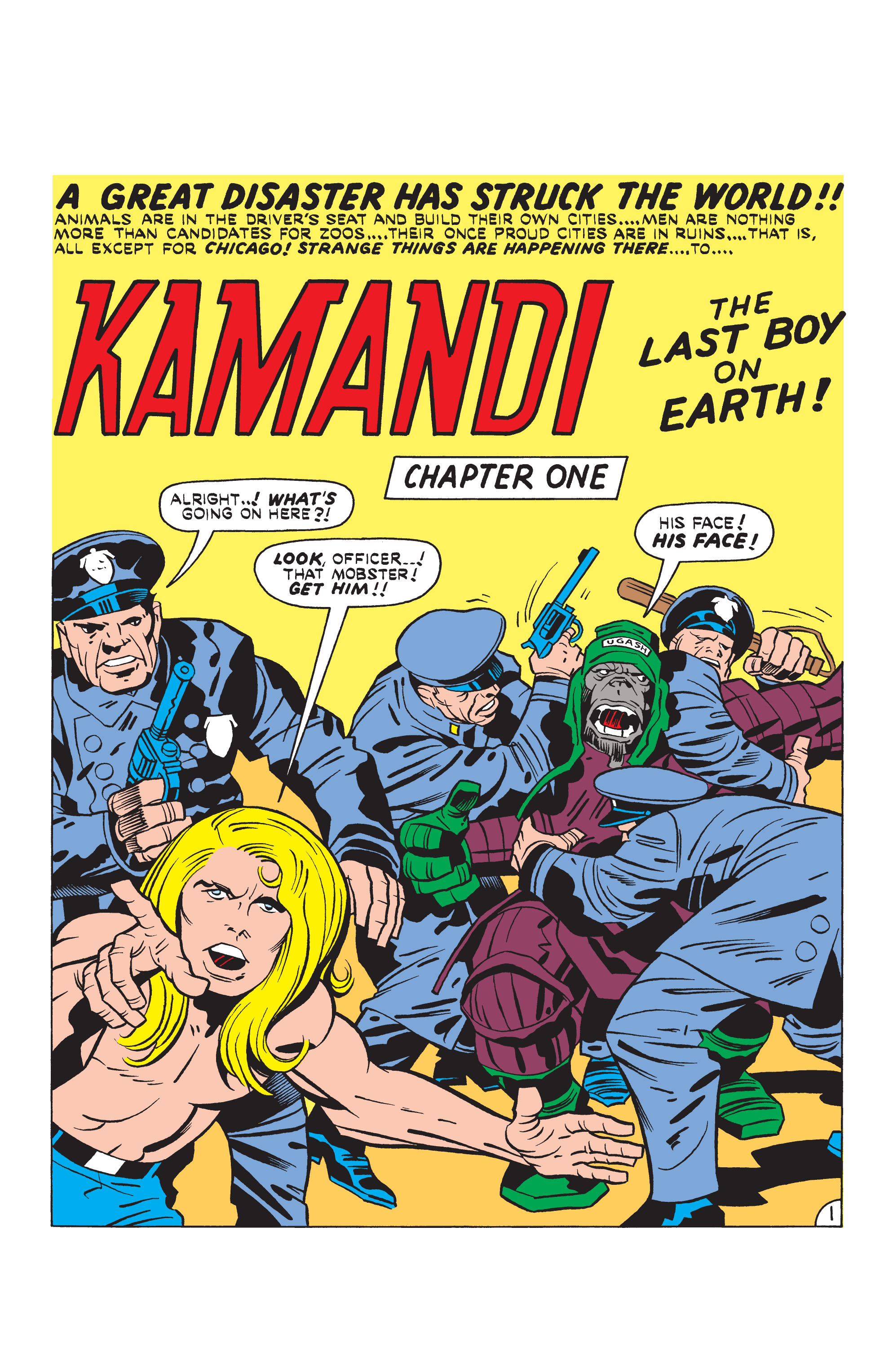 Read online Kamandi, The Last Boy On Earth comic -  Issue #20 - 2