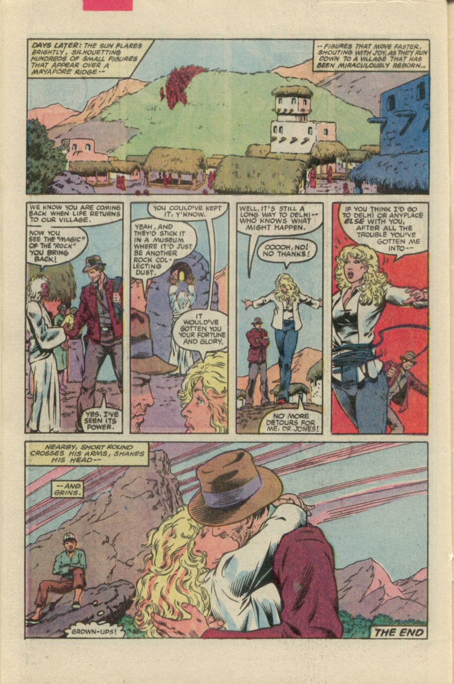 Read online Indiana Jones and the Temple of Doom comic -  Issue #3 - 23