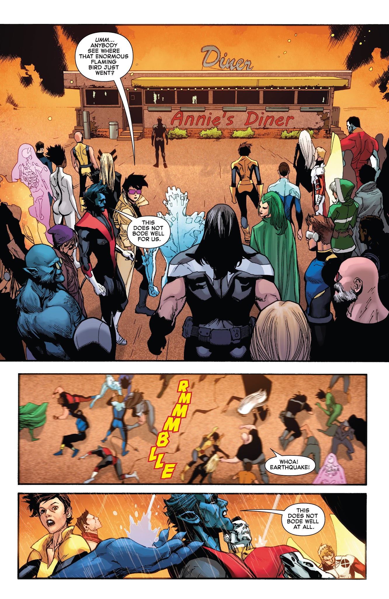 Read online Phoenix Resurrection: The Return of Jean Grey comic -  Issue #5 - 7
