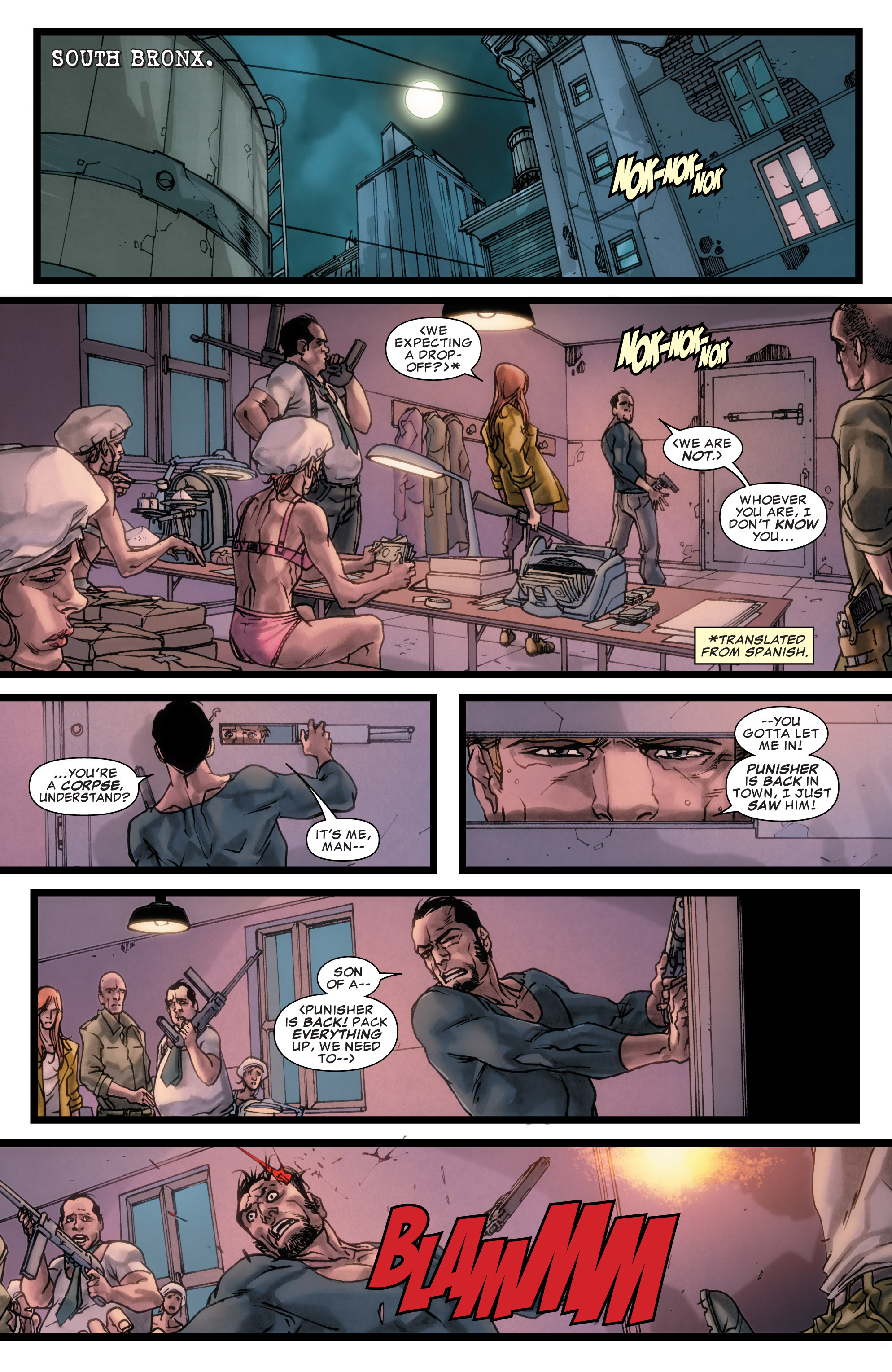 Read online Punisher: War Zone (2012) comic -  Issue #4 - 7