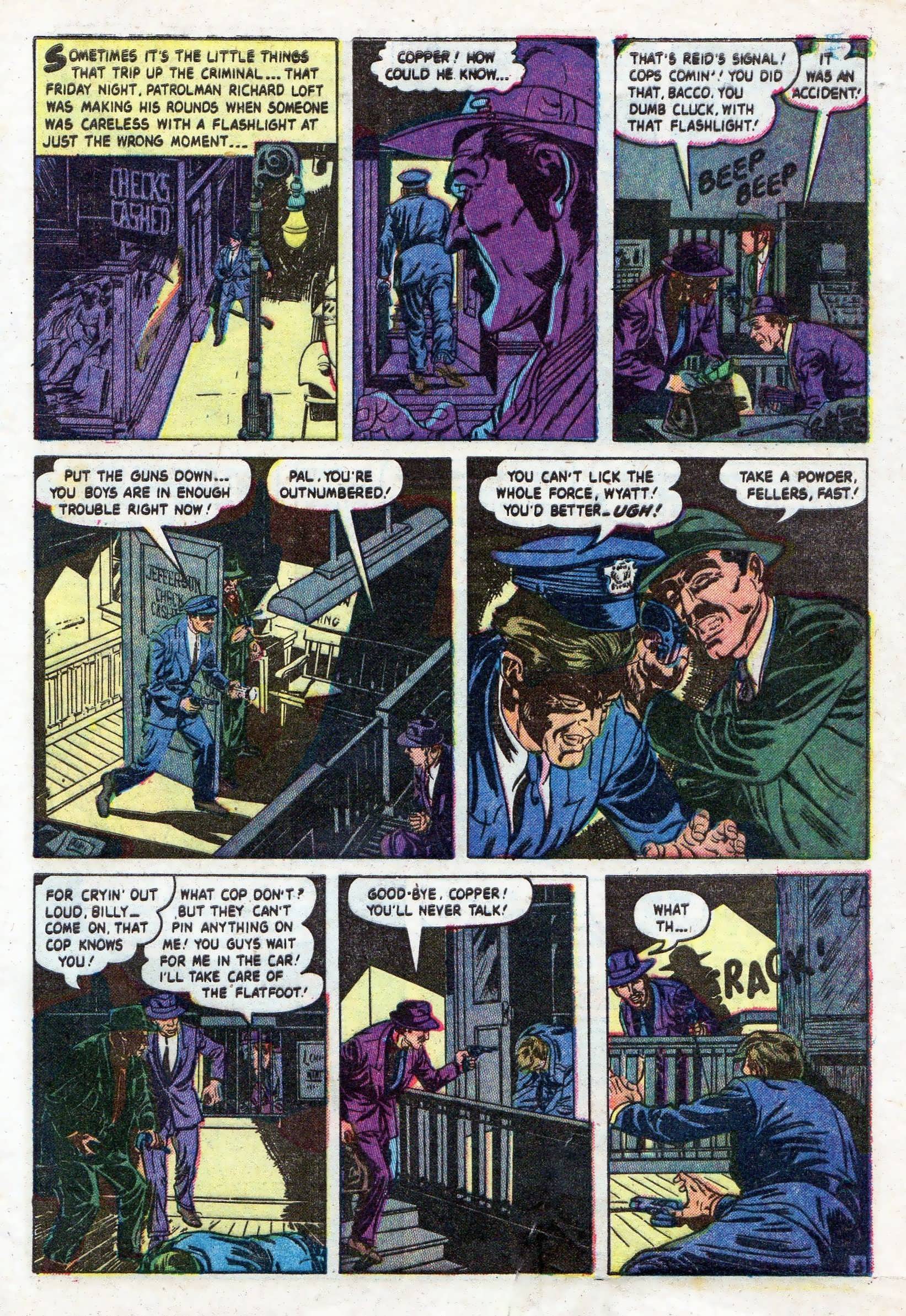 Read online Crime Cases Comics (1951) comic -  Issue #11 - 5