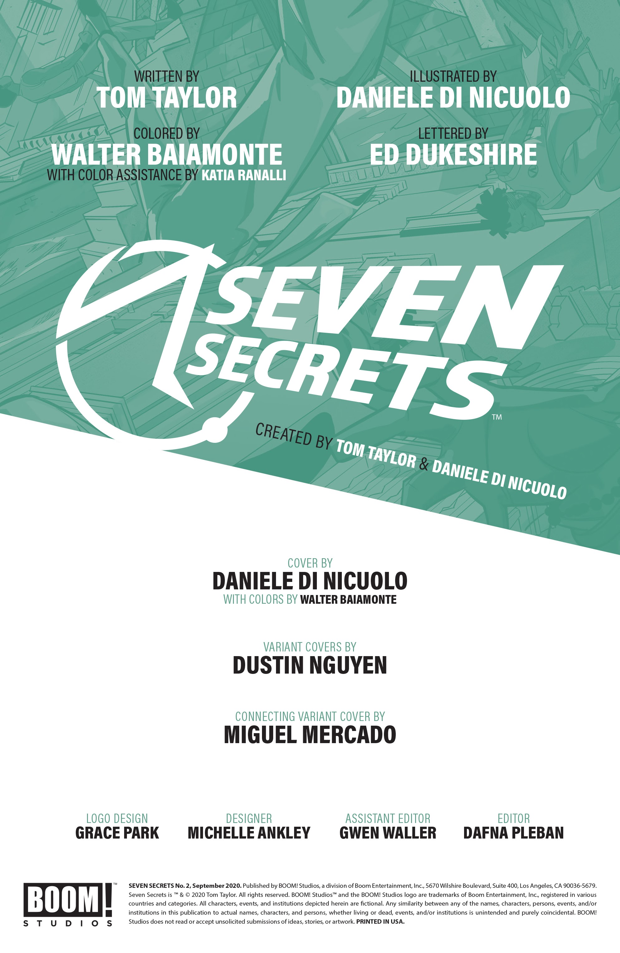 Read online Seven Secrets comic -  Issue #2 - 2